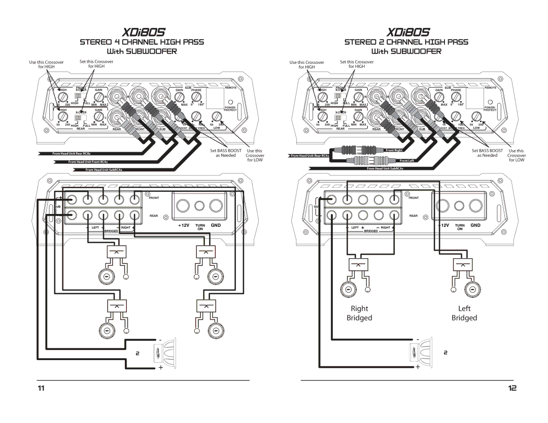 ARC Audio XDI manual XDi805 