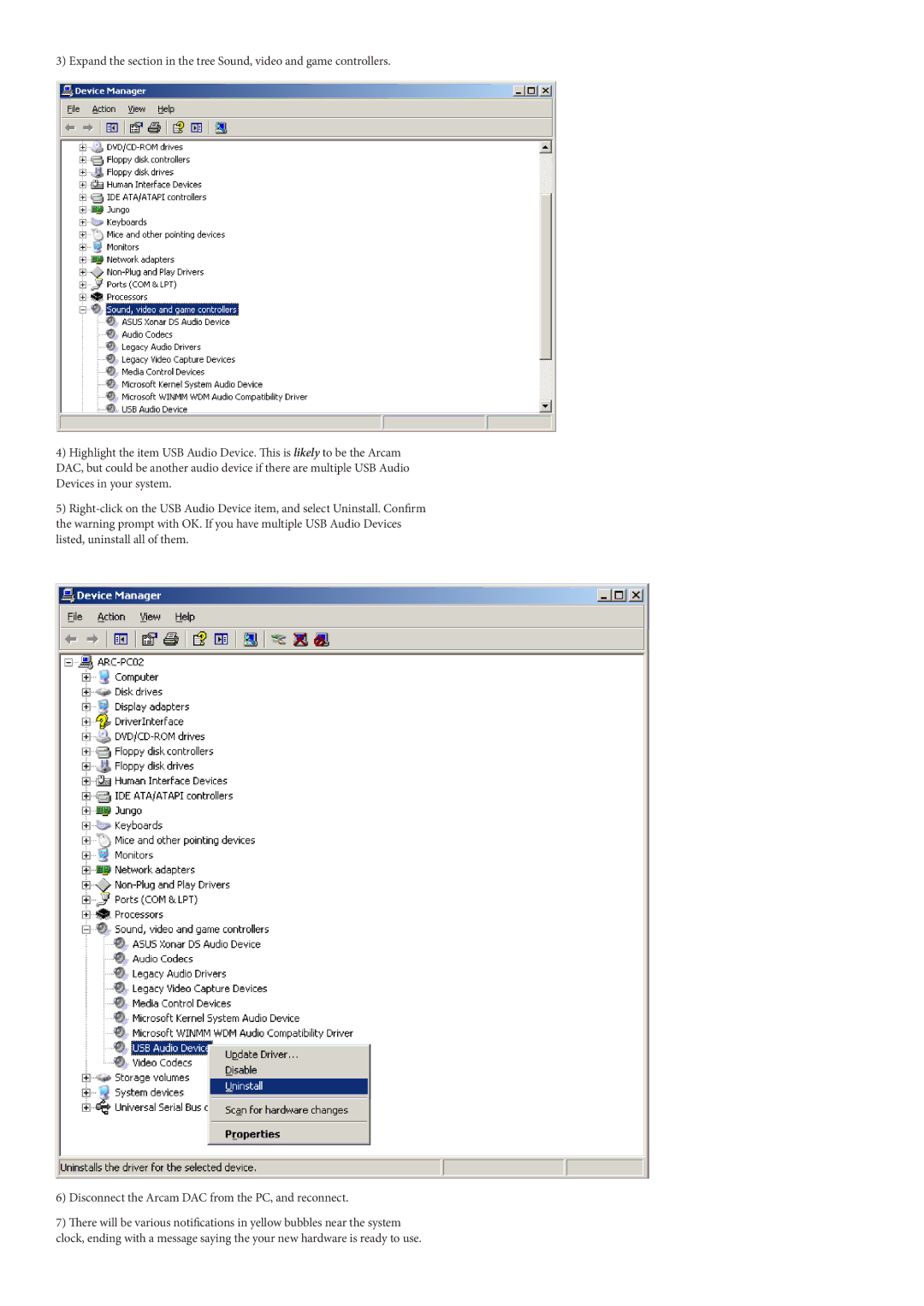 Arcam 23425 manual 