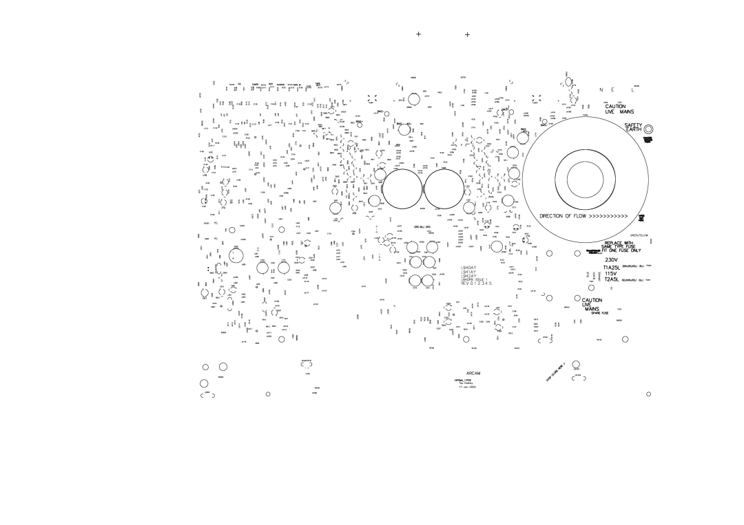 Arcam A75, A65, P75 Plus service manual LK149 LK150 LK151 