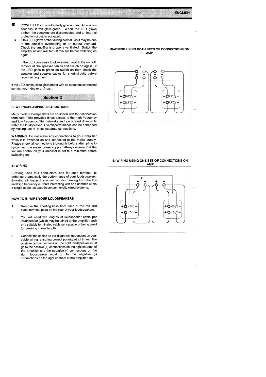 Arcam Alpha 9/9P manual 