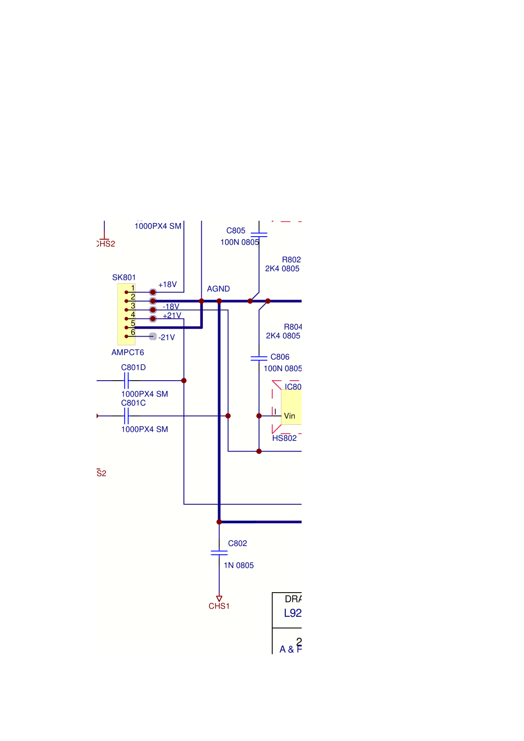 Arcam AV8 service manual 02E143, 16/7/02 