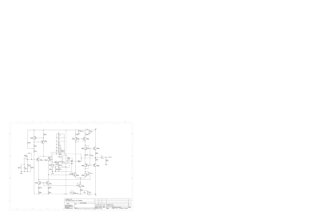 Arcam AV8 service manual A85 Phono Stage Left Channel 