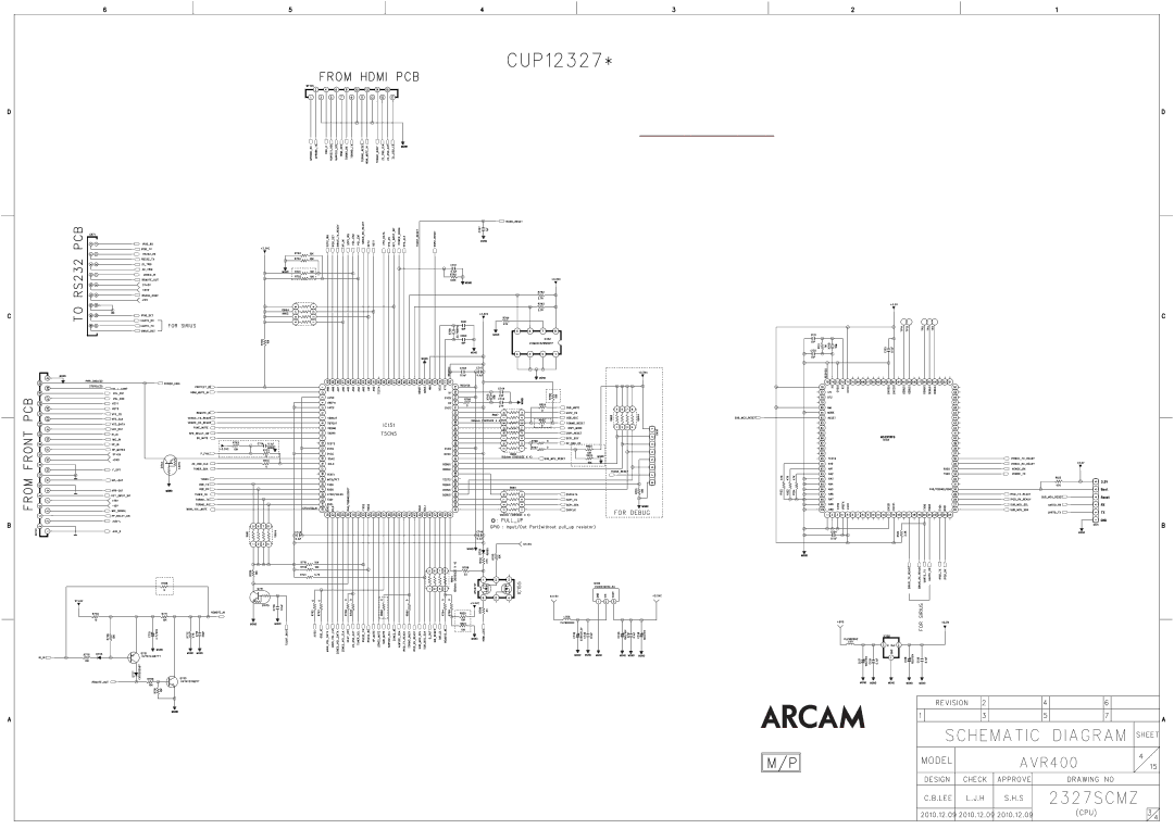 Arcam AVR400 service manual 