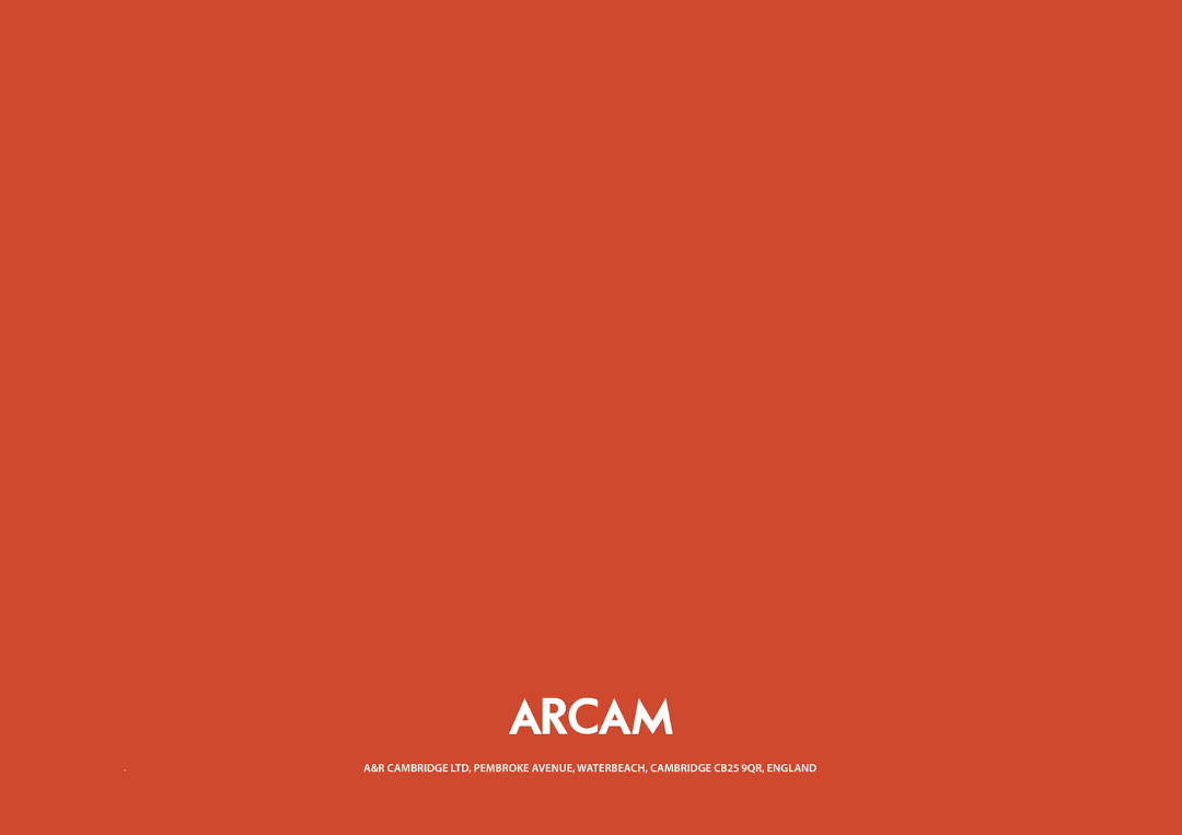 Arcam AV888, AVR600, AVR500 manual SH222E Issue 