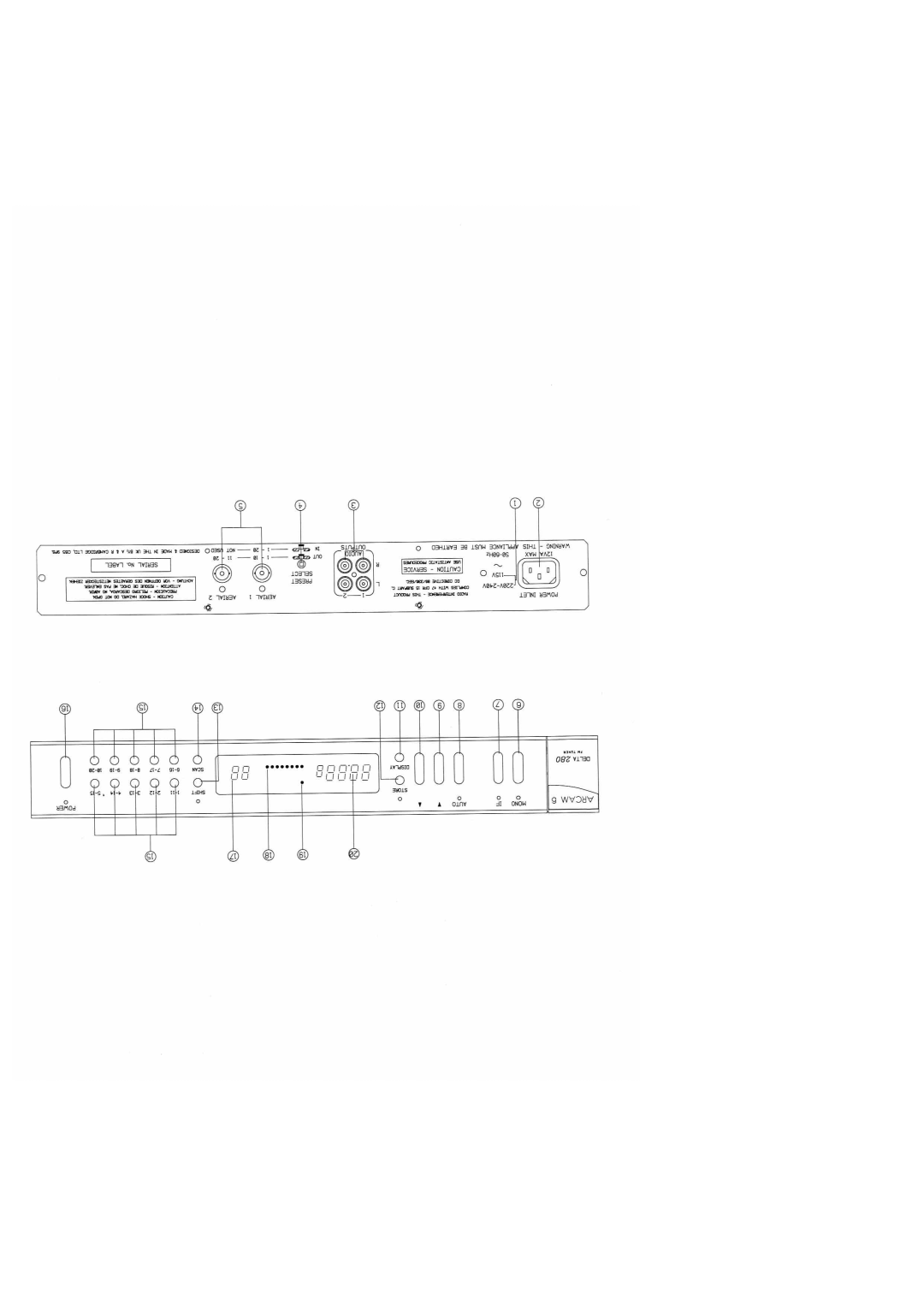 Arcam Delta 280 manual 