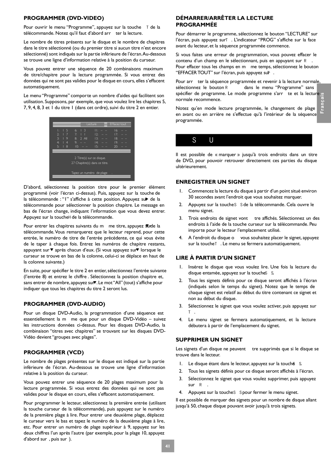 Arcam DV27A manual « Marquage » 