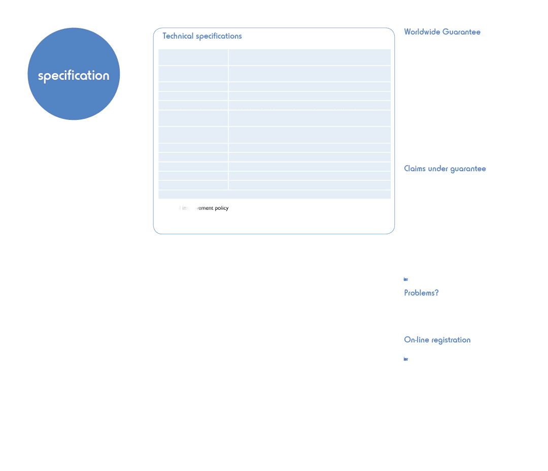 Arcam Logo manual Specification 