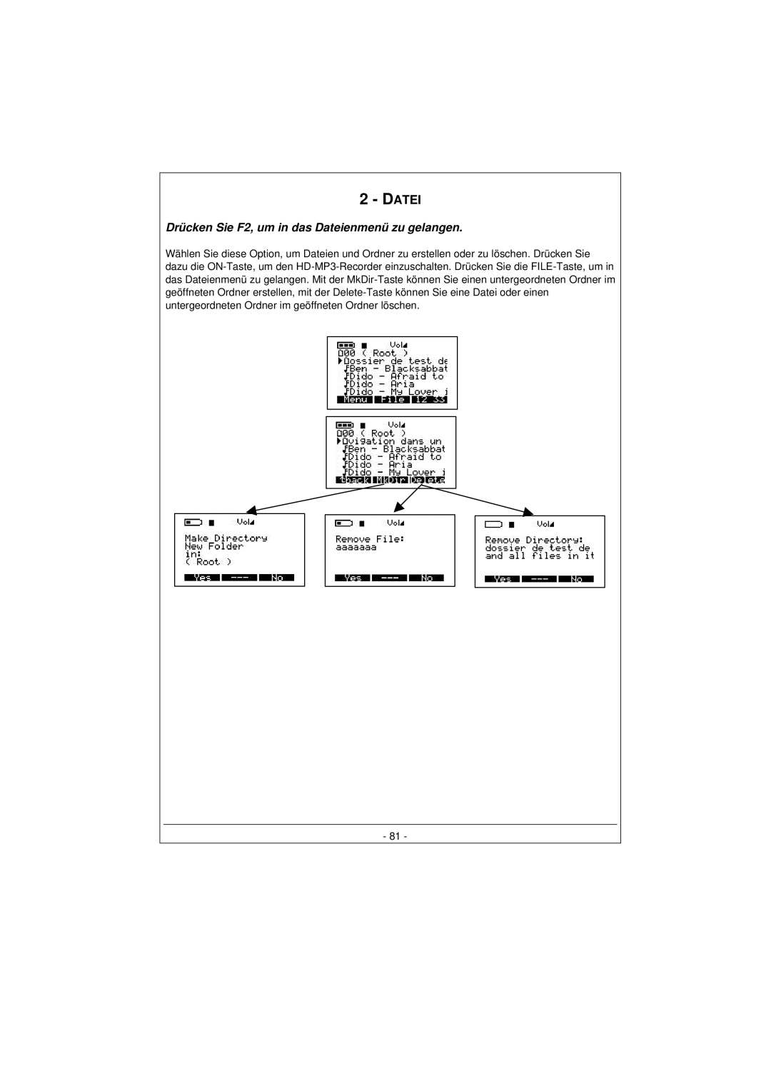 Archos 100628 manual Datei 