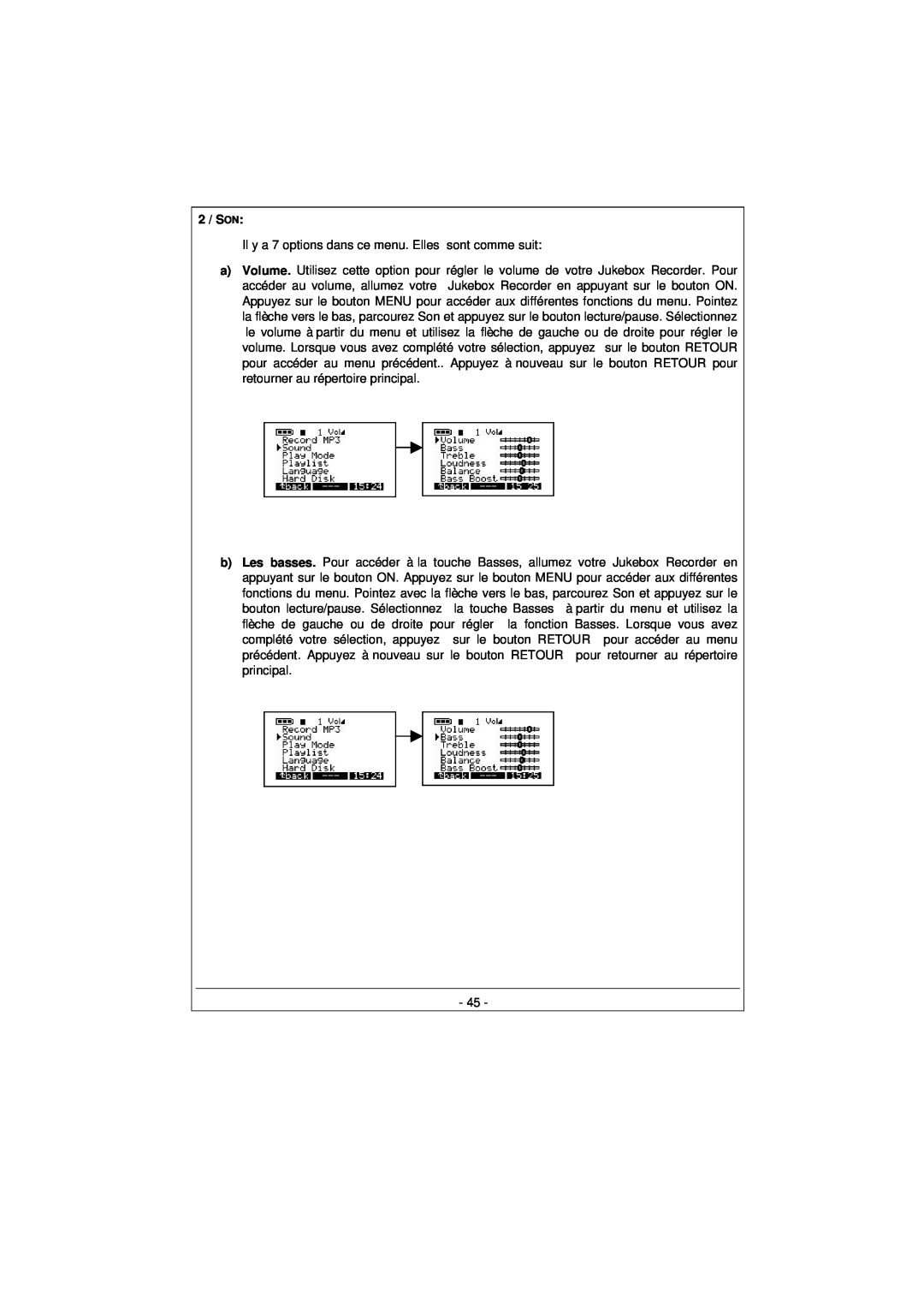 Archos 100628 manual 2 / SON 