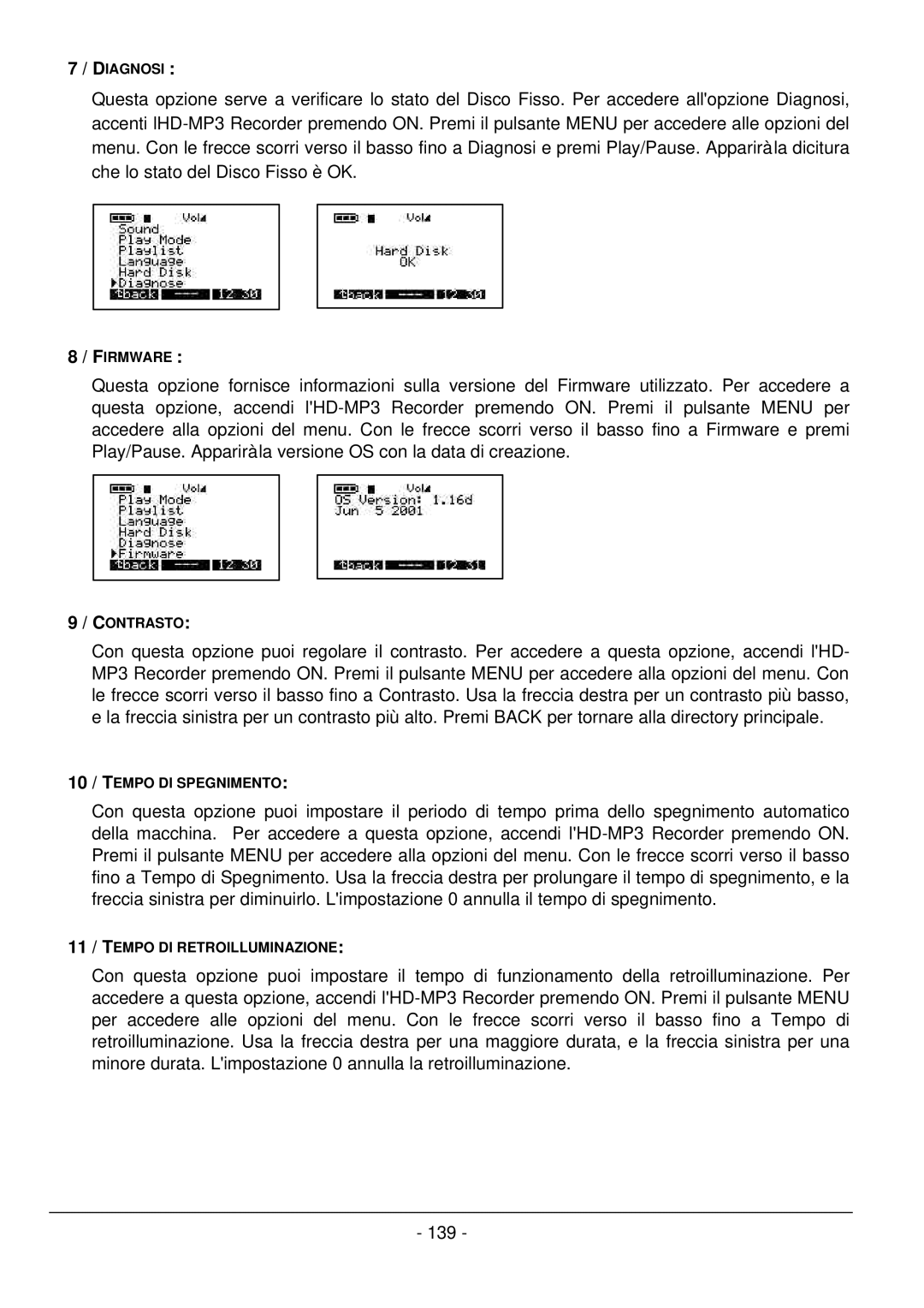 Archos 101 420V40 manual Diagnosi 