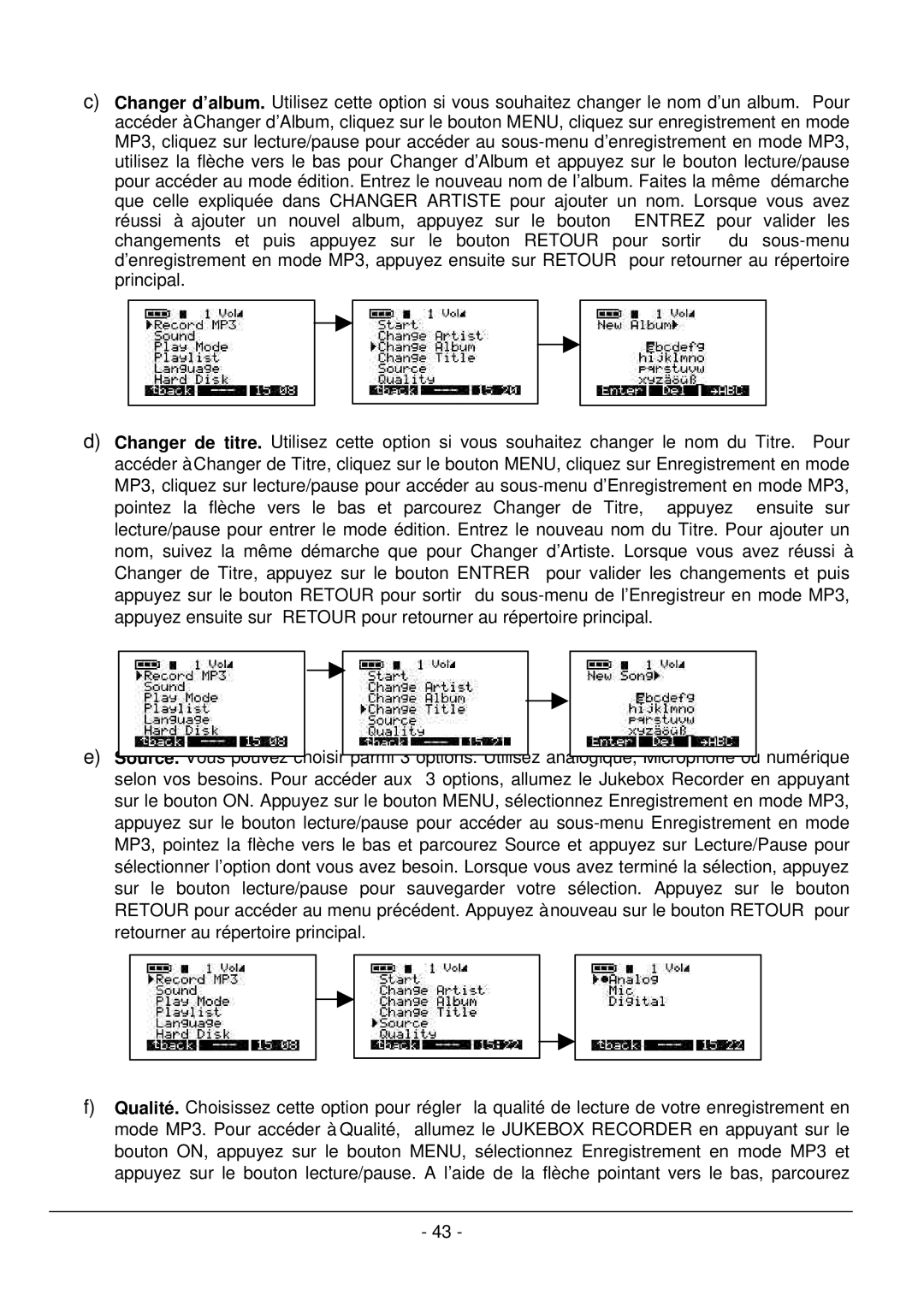 Archos 101 420V40 manual Entrez 