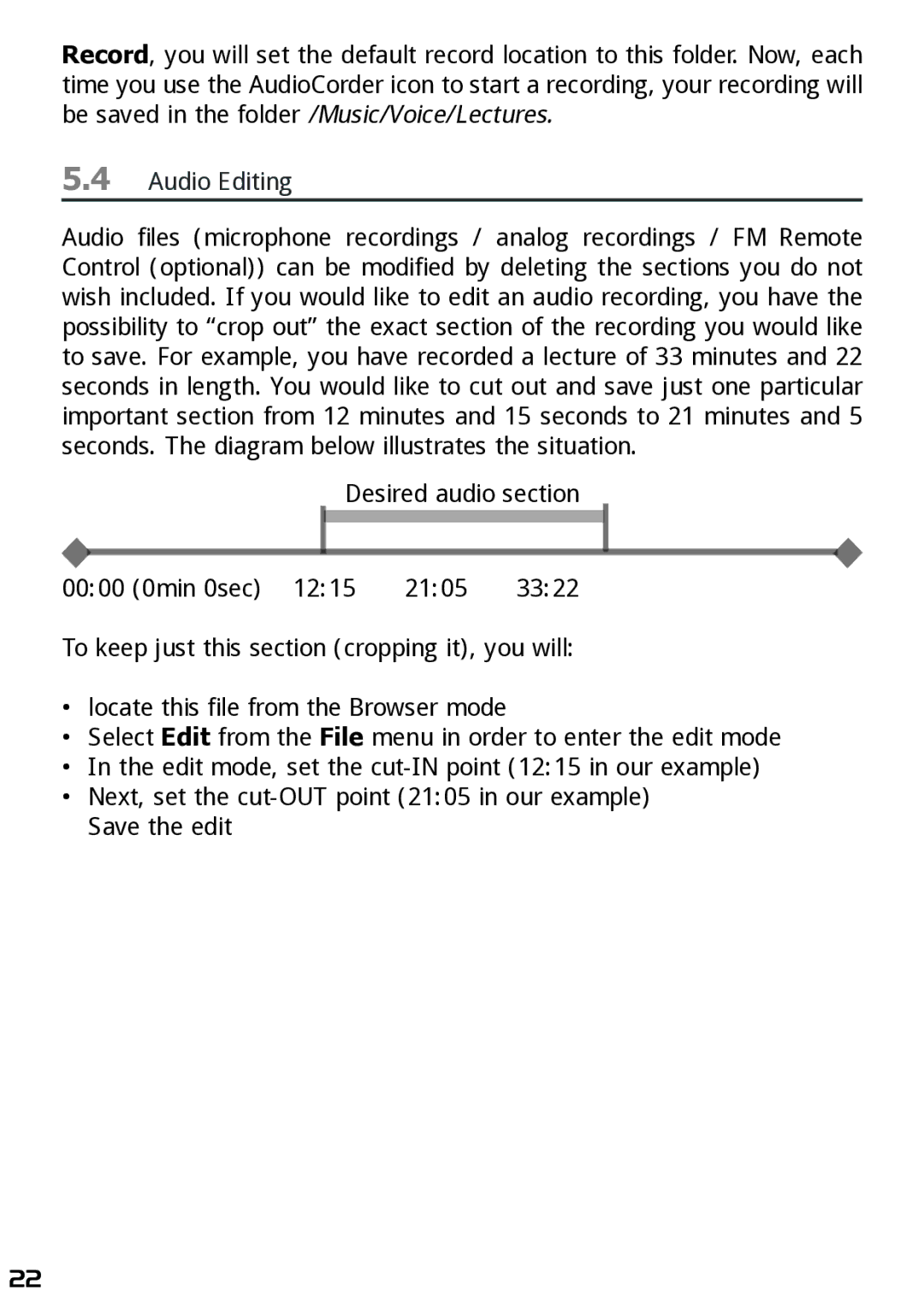 Archos 400 user manual 