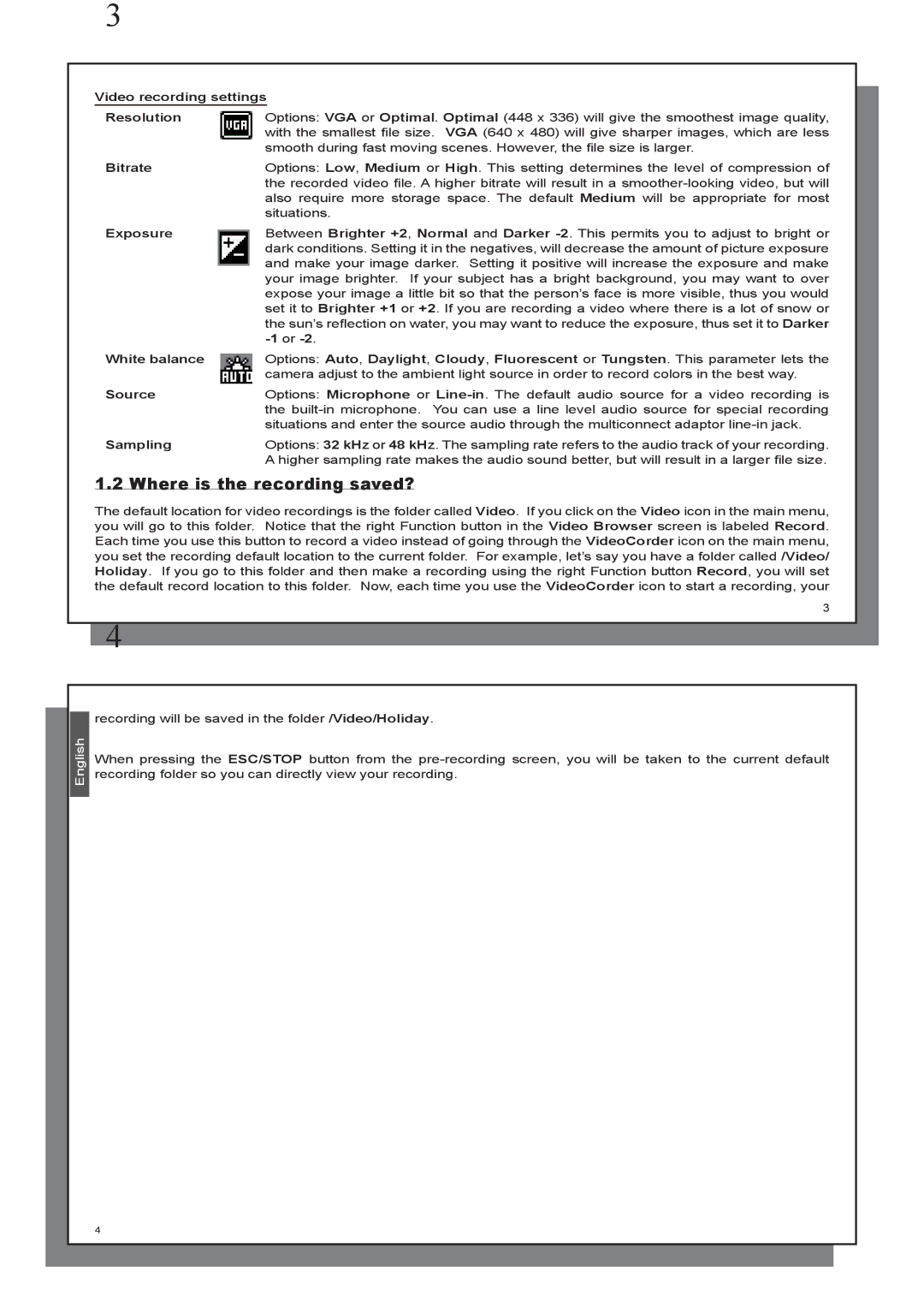 Archos GminiTM 402 user manual Where is the recording saved? 