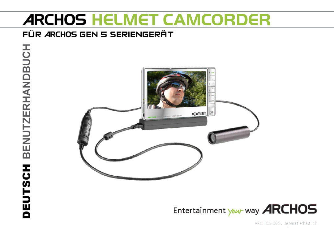 Archos Helmet Camcorder manual 