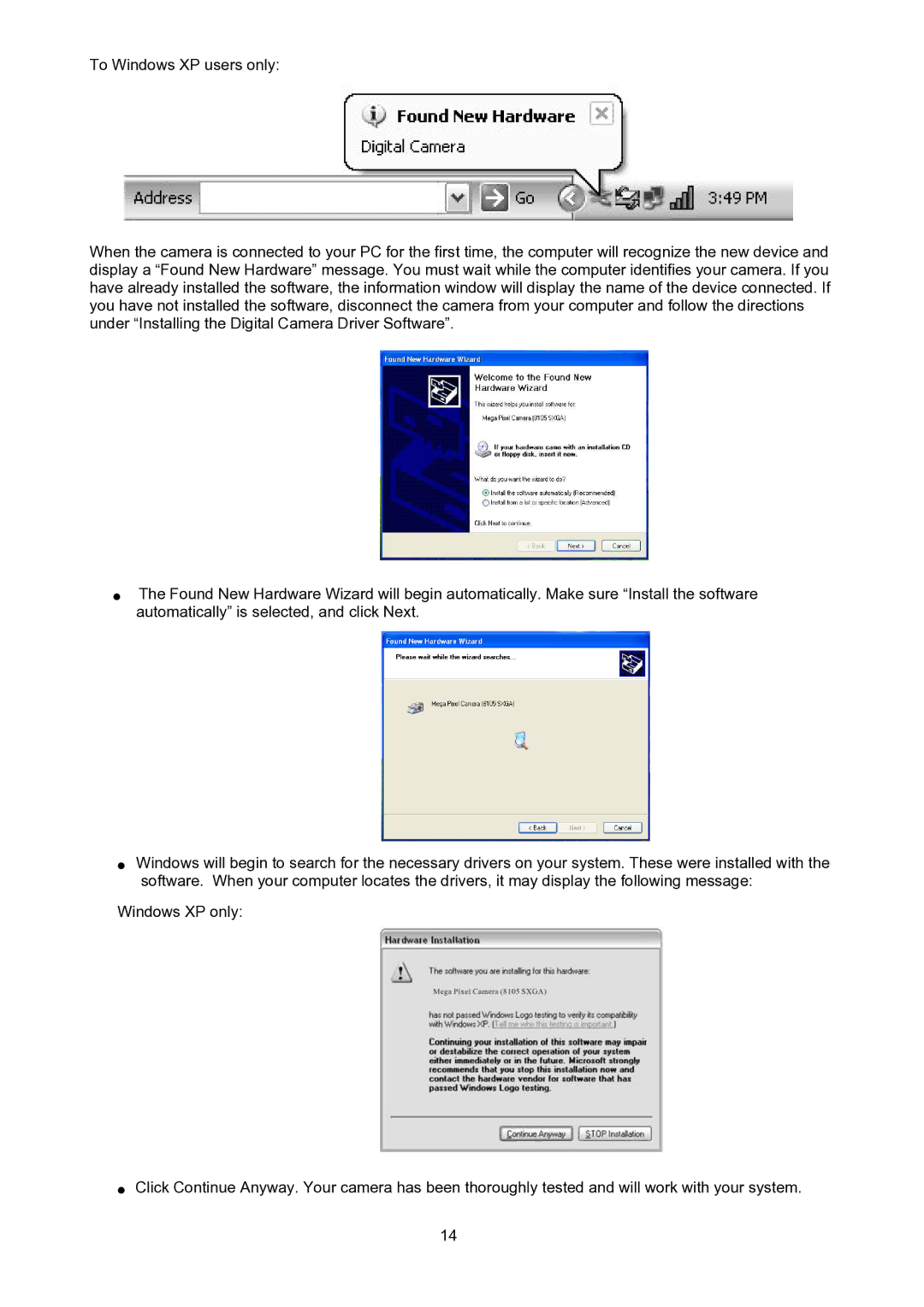 ArcSoft 3-in-1 Mini Camera manual 