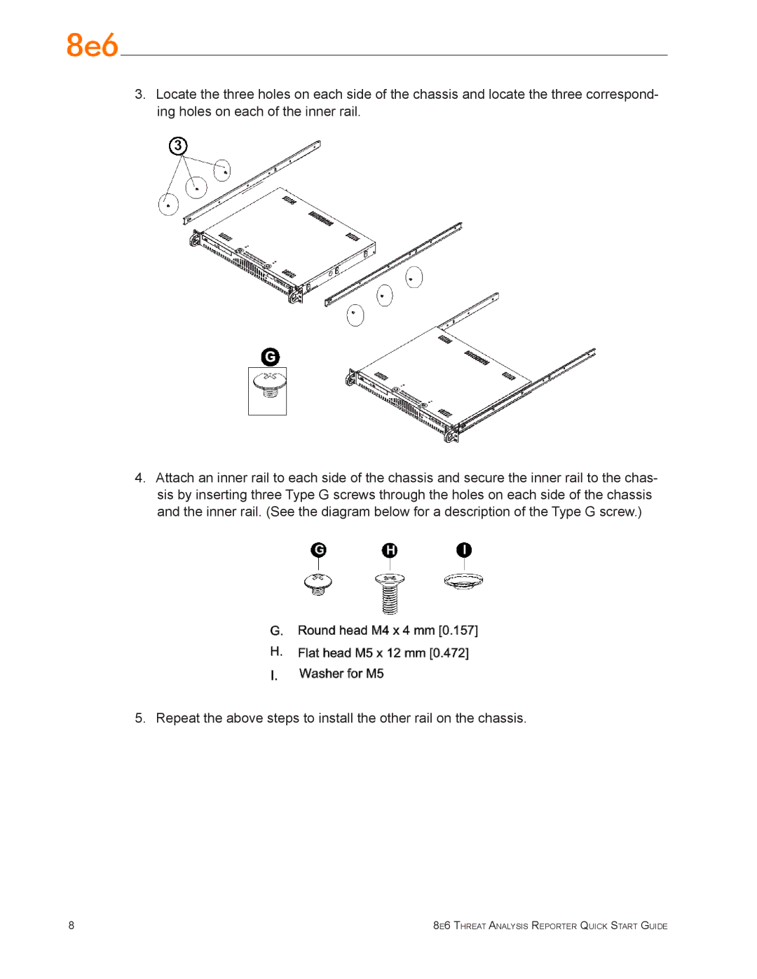 Argee MSA-004-004 quick start 8e6 Threat Analysis Reporter Quick Start Guide 