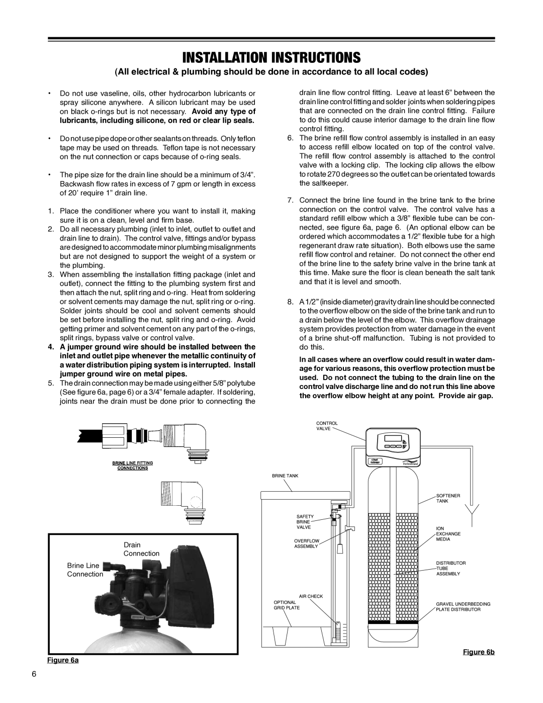 Argosy Research H-125 Series owner manual Installation Instructions 