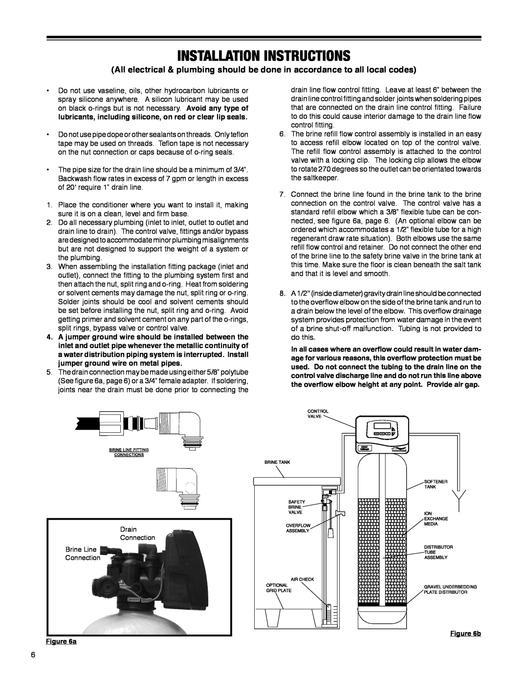 Argosy Research H-125 Series owner manual Installation Instructions, b 