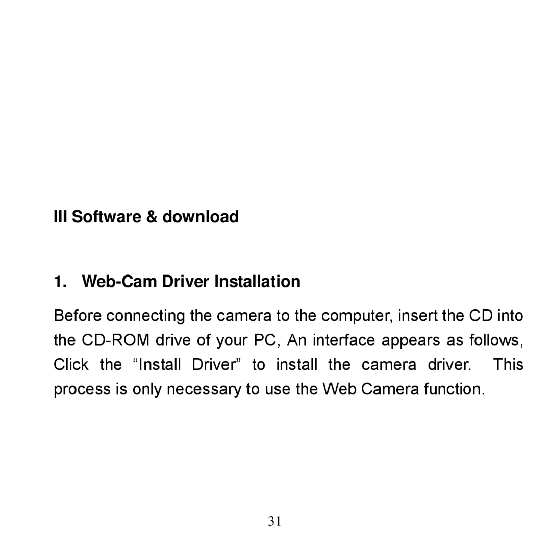 Argus Camera Bean - Carabiner manual III Software & download Web-Cam Driver Installation 