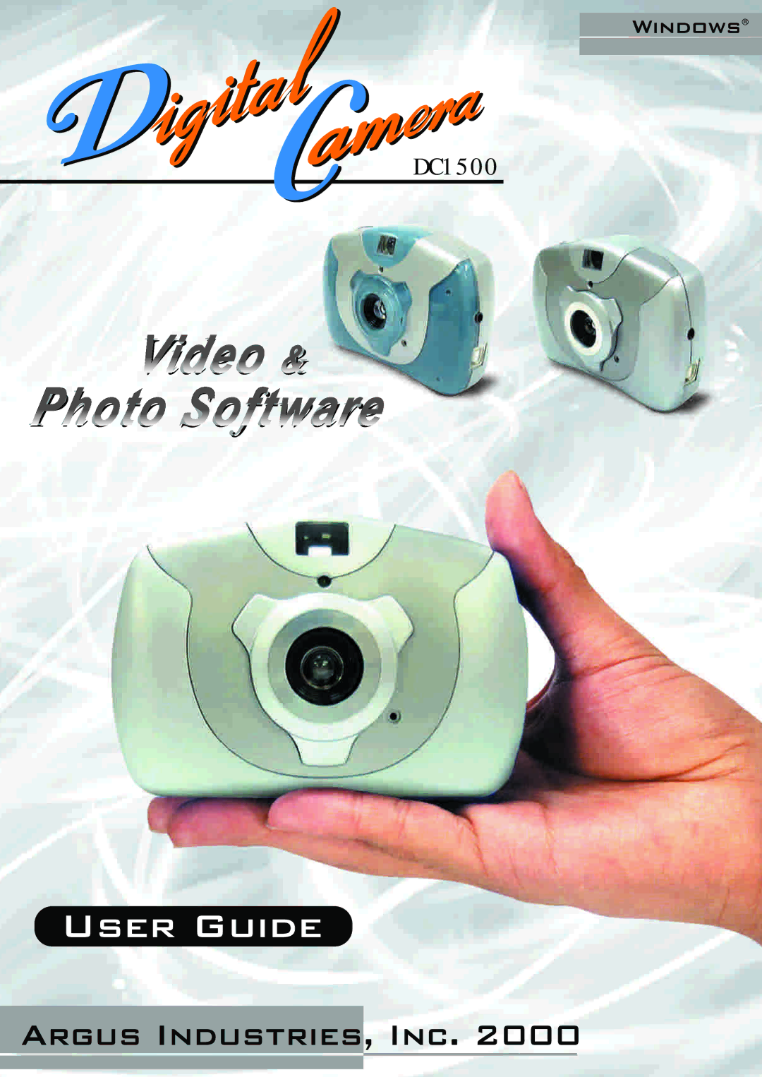 Argus Camera DC1500 manual Video Photo Software 