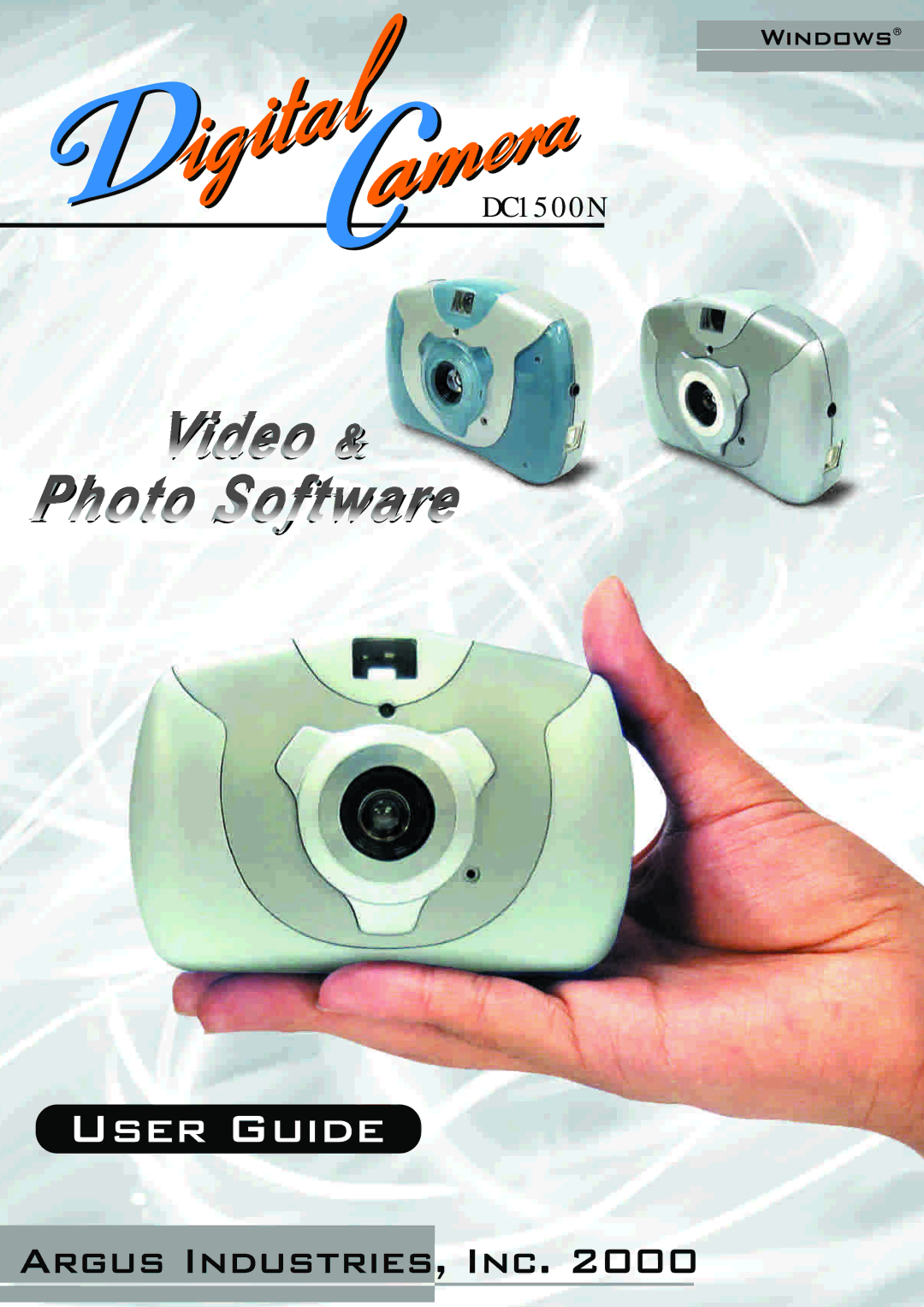 Argus Camera DC1500N manual Video Photo Software 