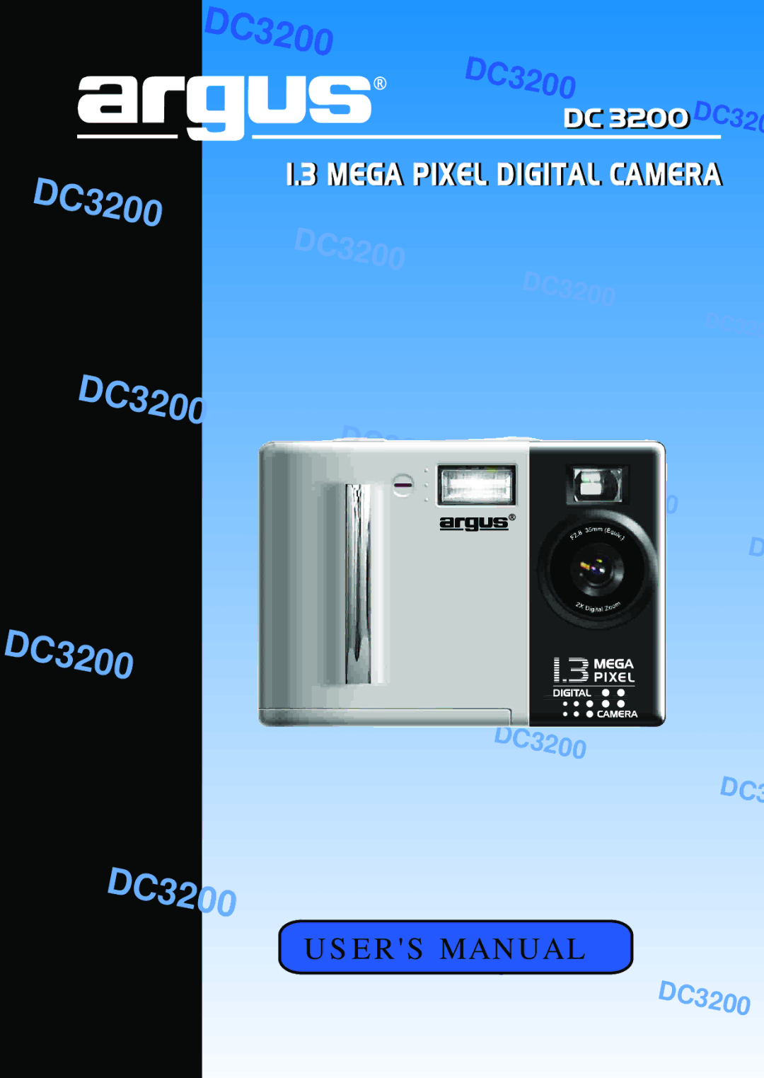 Argus Camera manual DC3200 DC3200 DC3200 DC320 