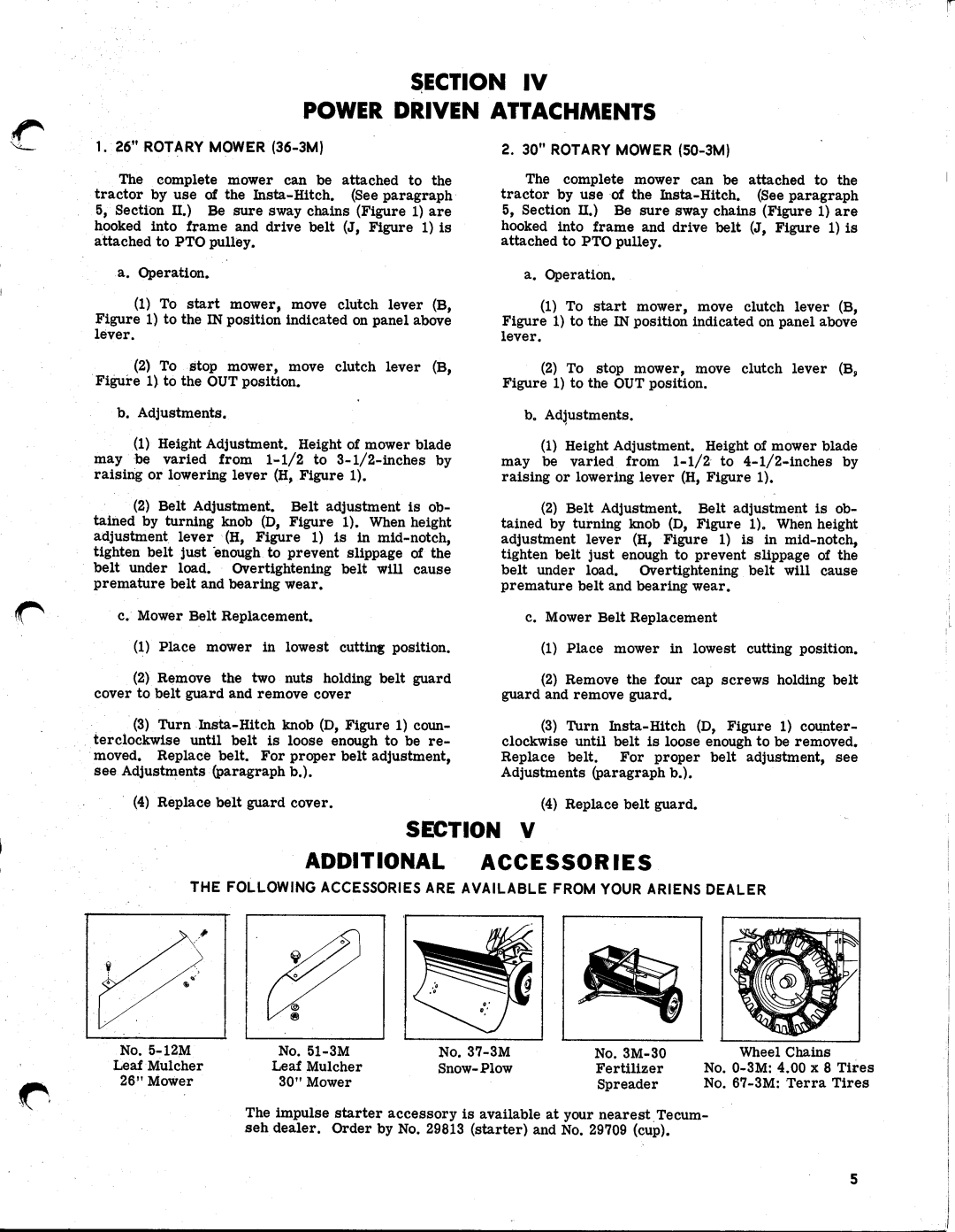 Ariens 3ML6D-12001, 3ML6-60001, 3ML6DE-01001 manual 