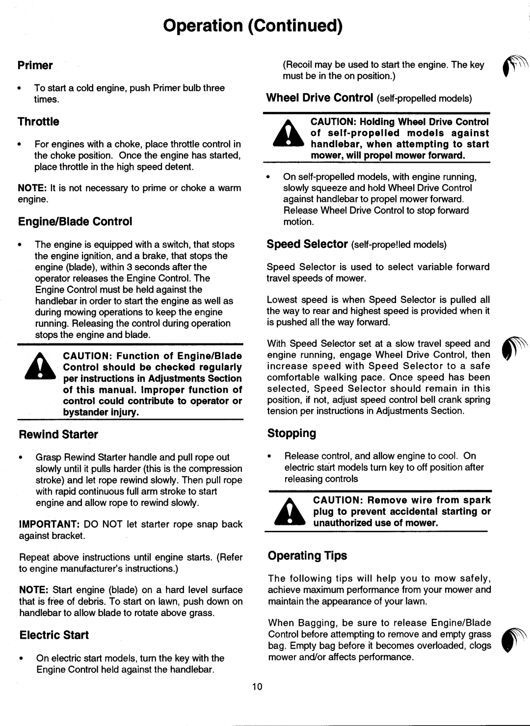 Ariens 911 manual 