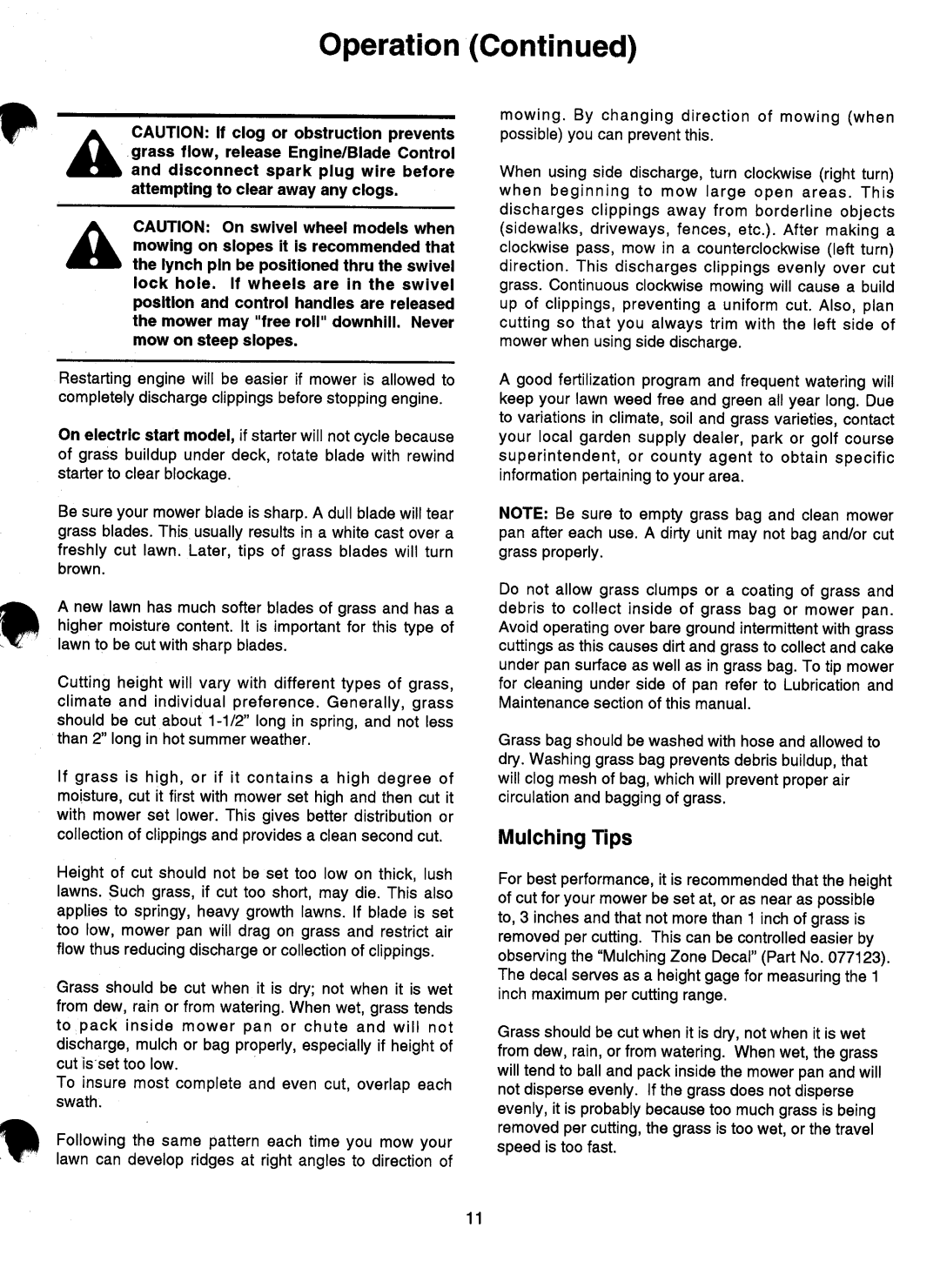 Ariens 911 manual 