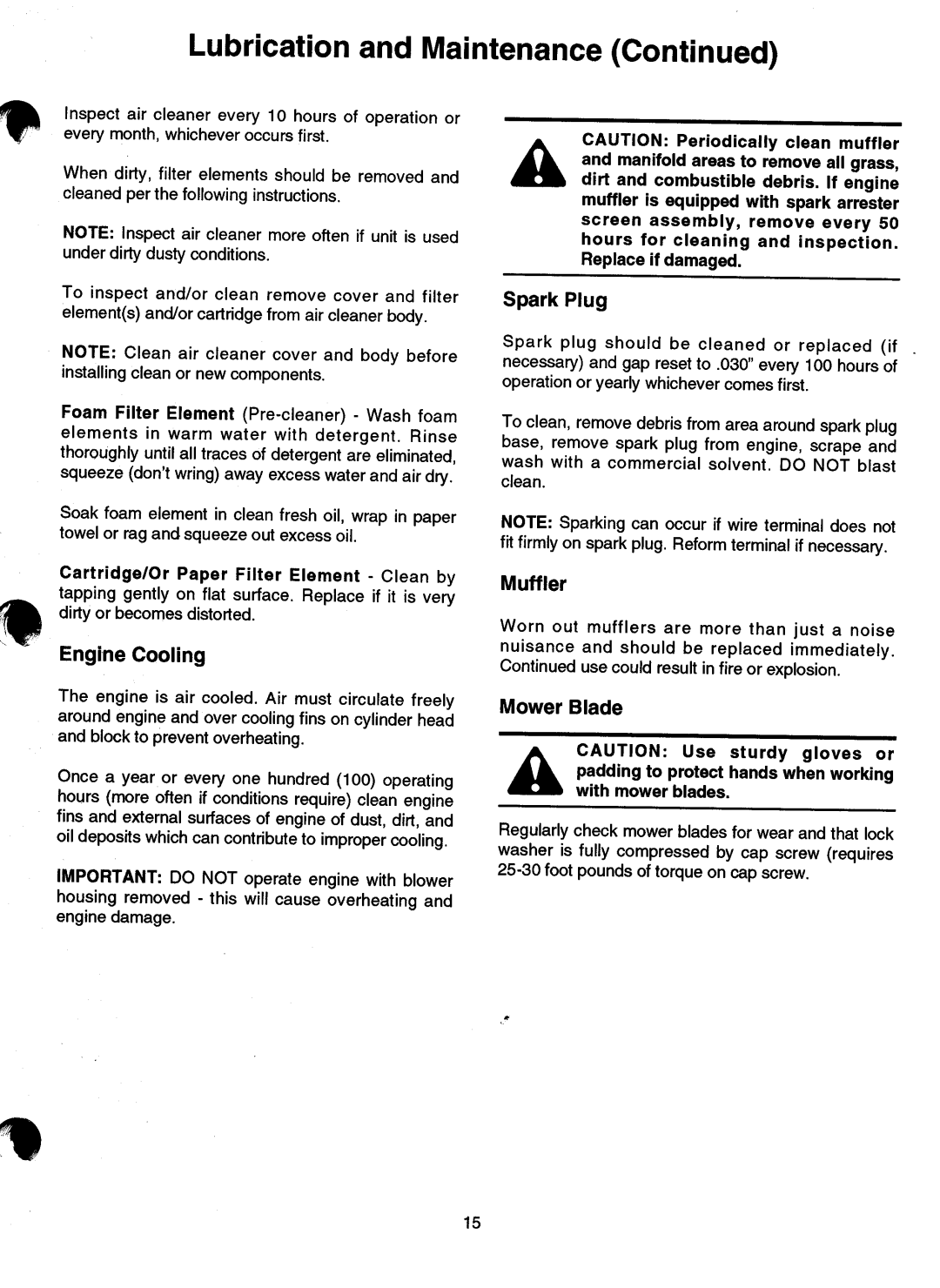 Ariens 911 manual 