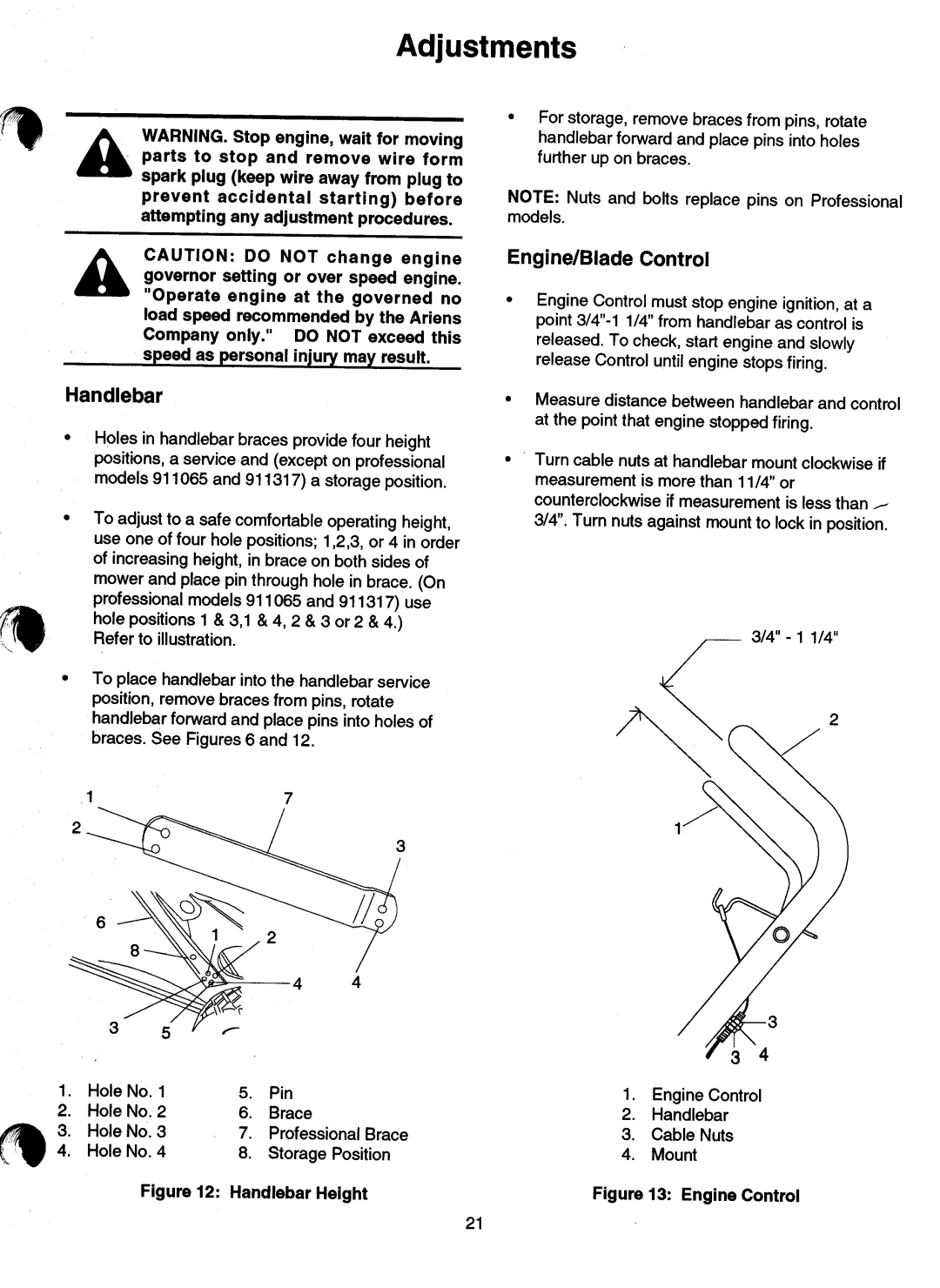 Ariens 911 manual 