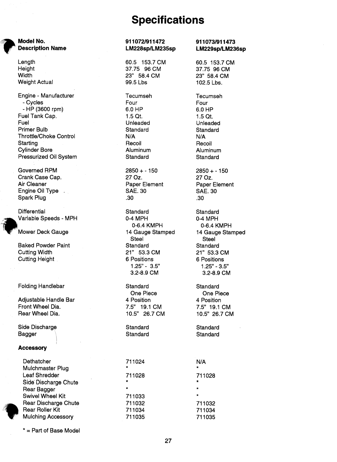 Ariens 911 manual 