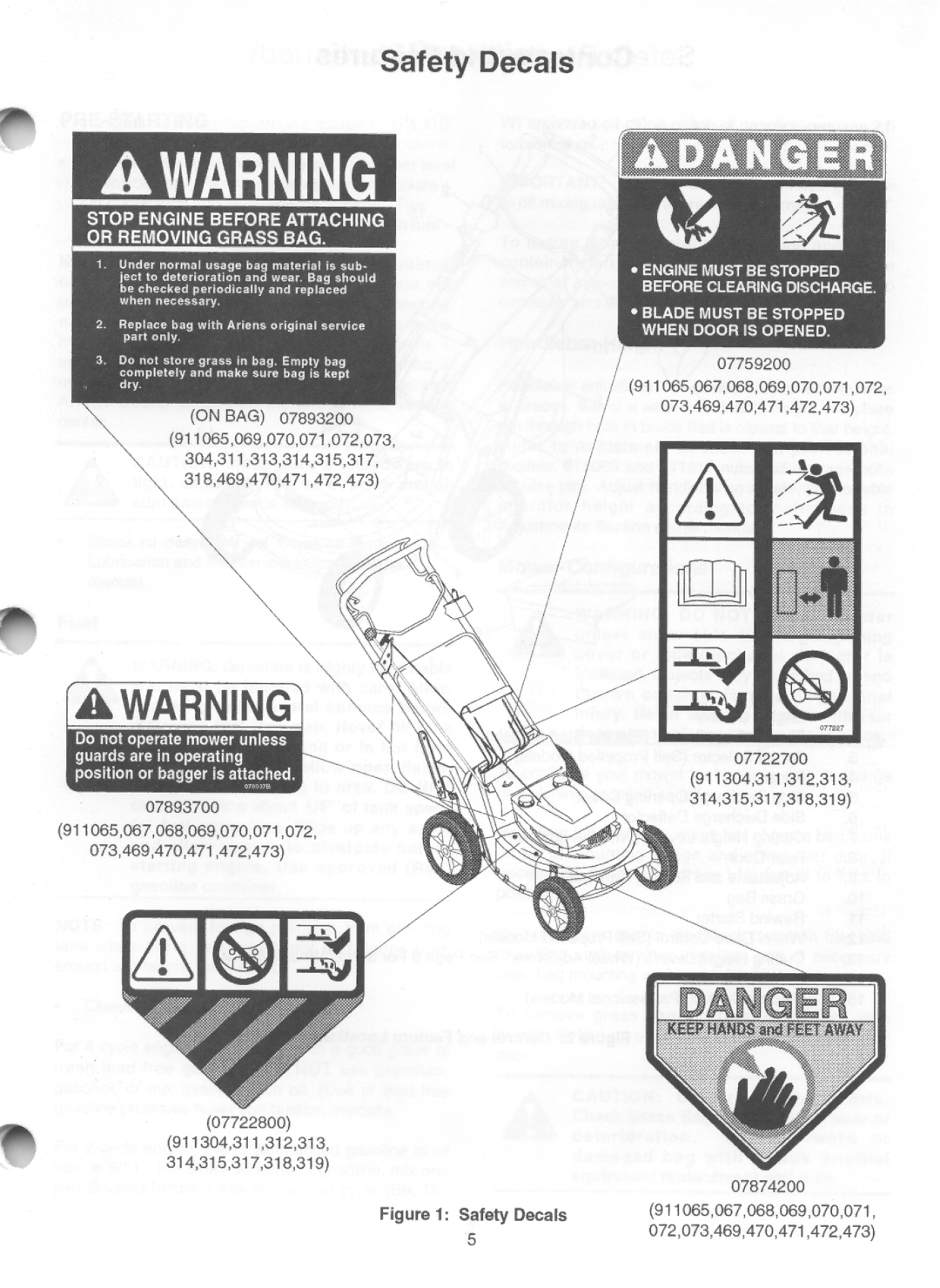 Ariens 911 manual 