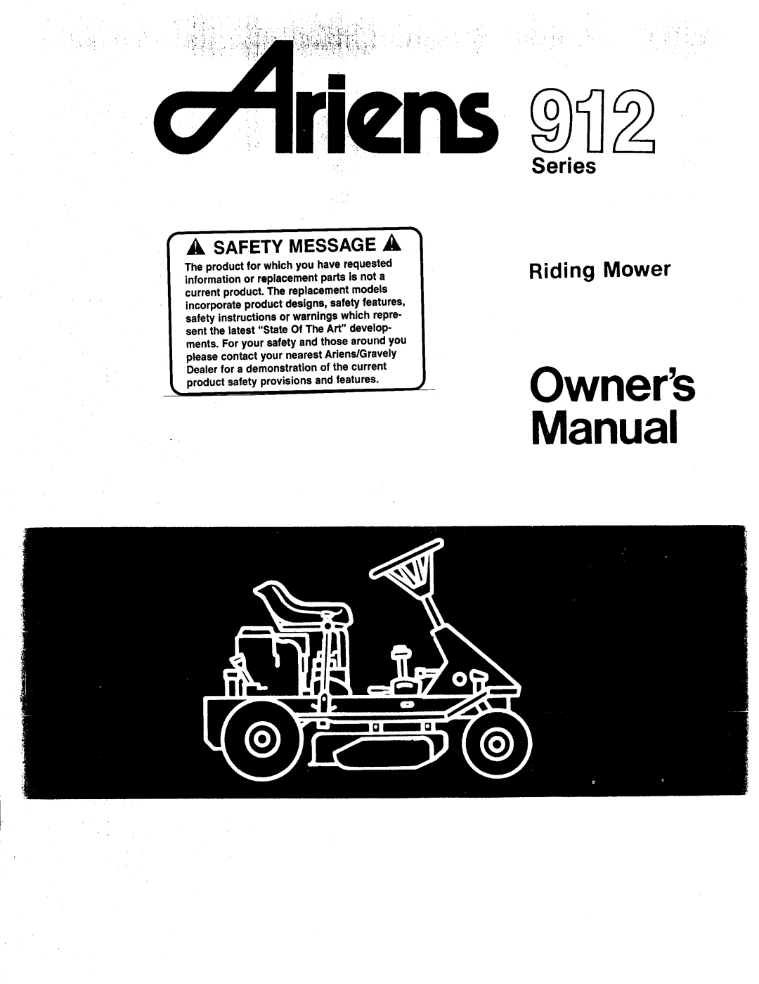 Ariens 912 manual 