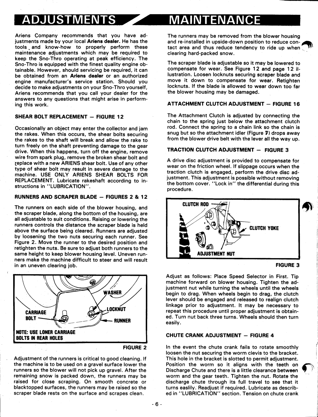 Ariens 924071 manual 