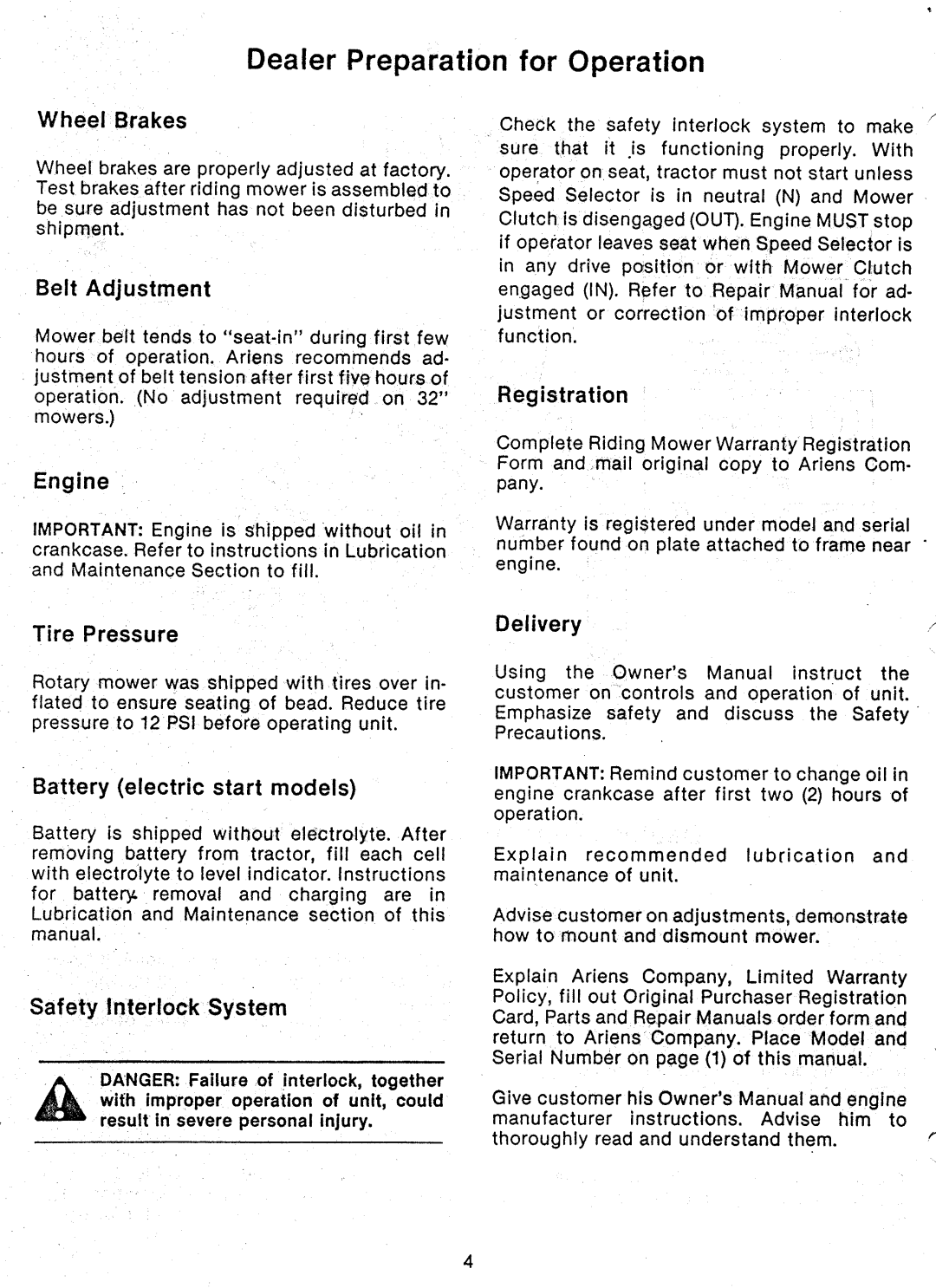 Ariens 927 Series manual 