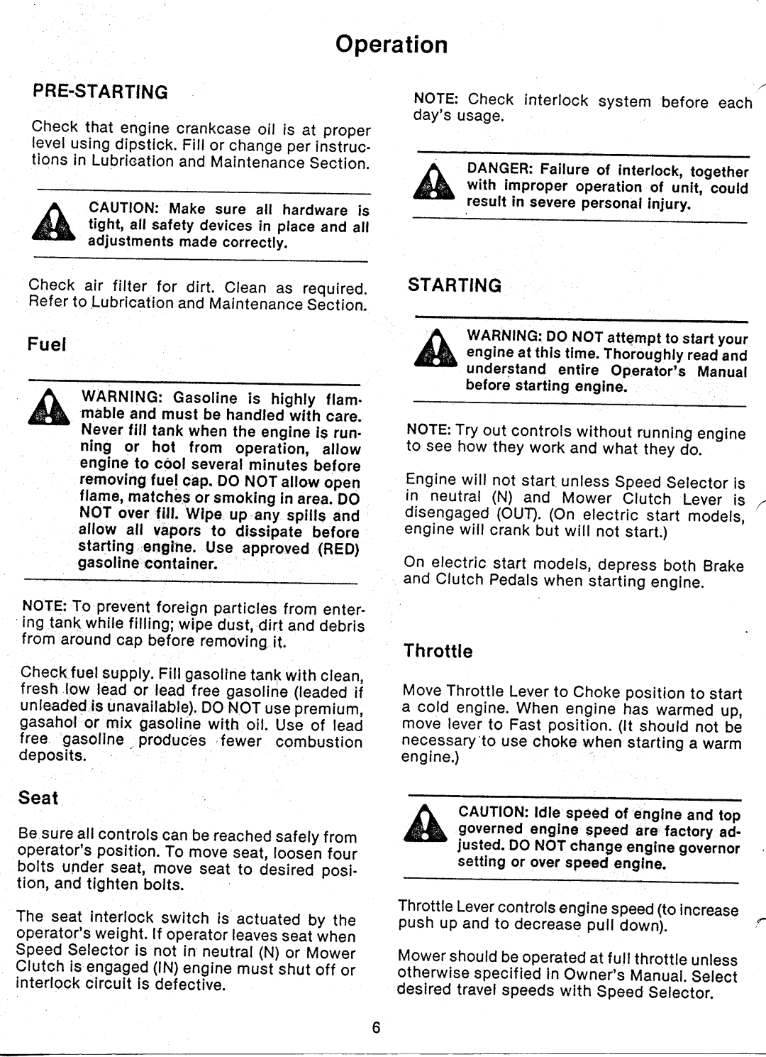 Ariens 927 Series manual 
