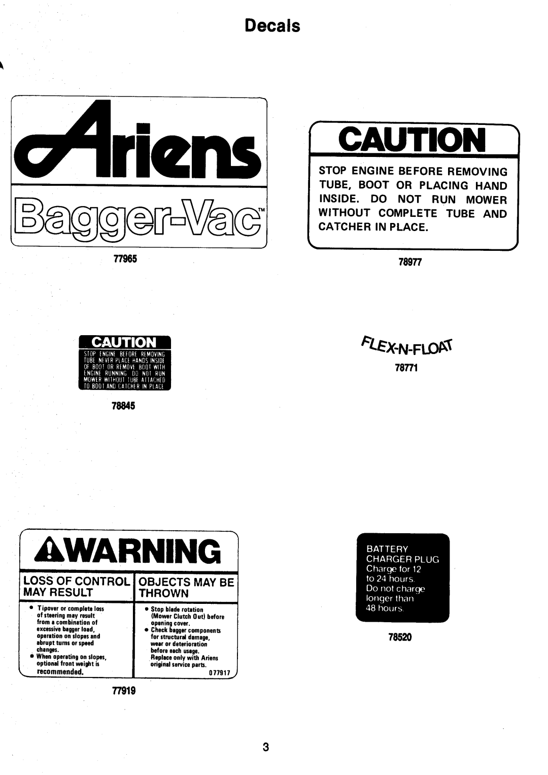 Ariens 927 manual 