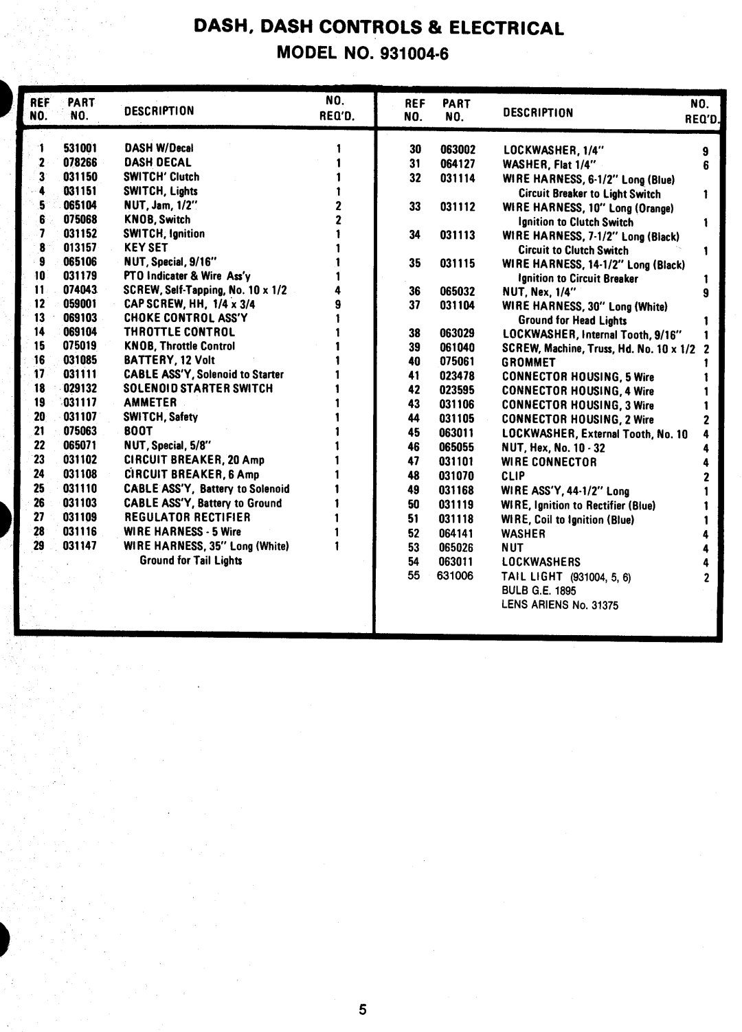 Ariens 931 manual 