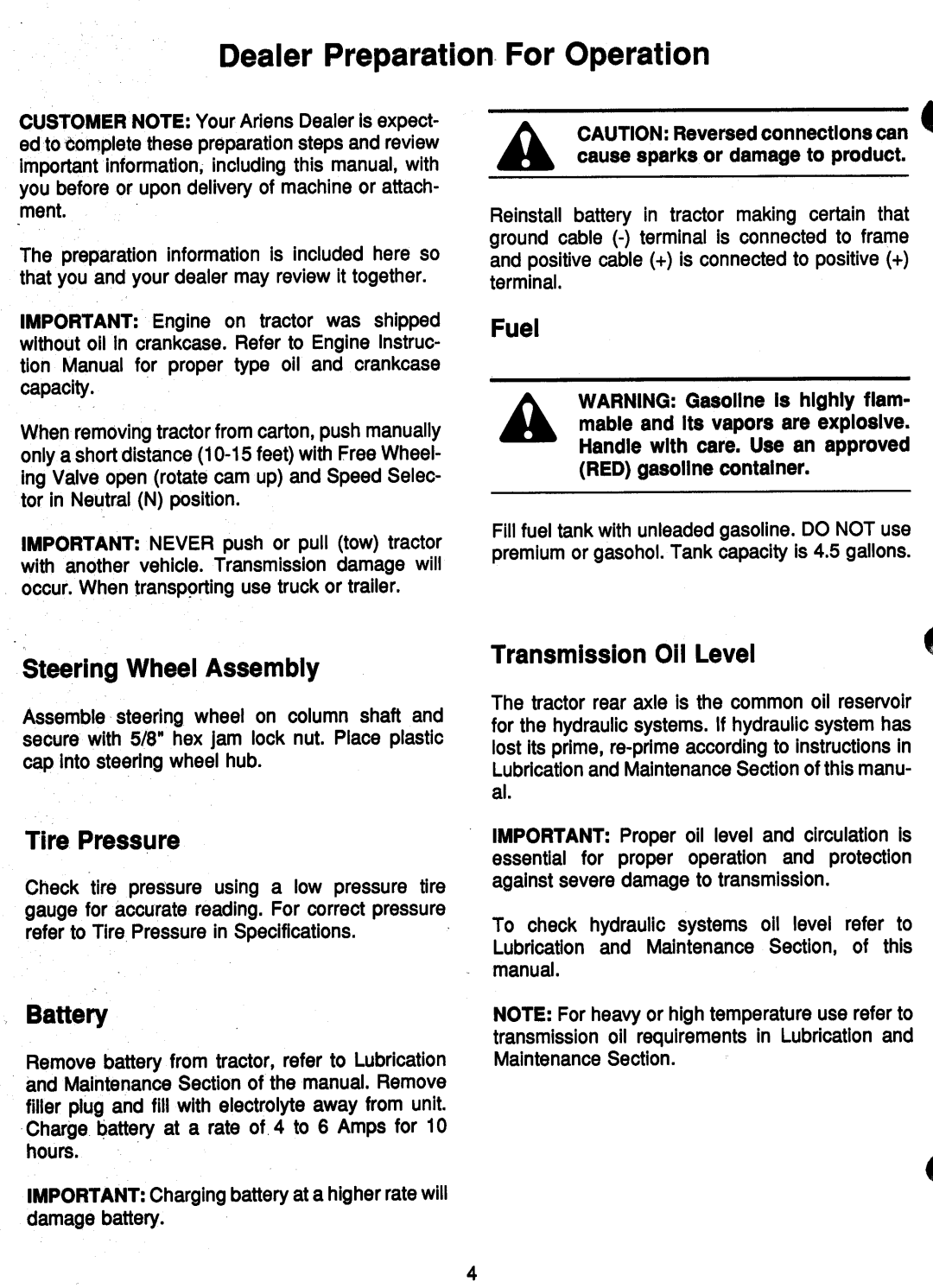 Ariens 931 manual 
