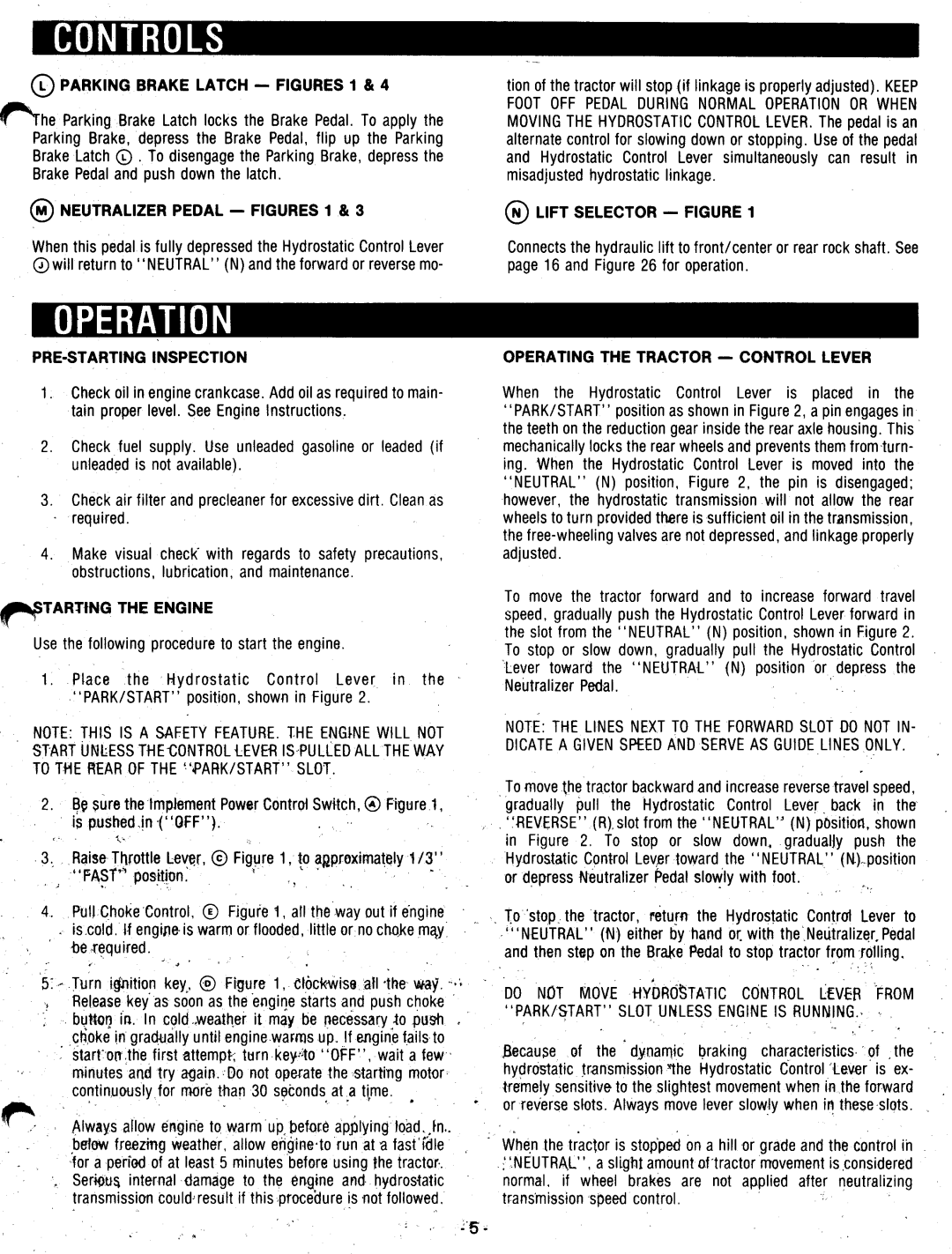 Ariens 931000 manual 