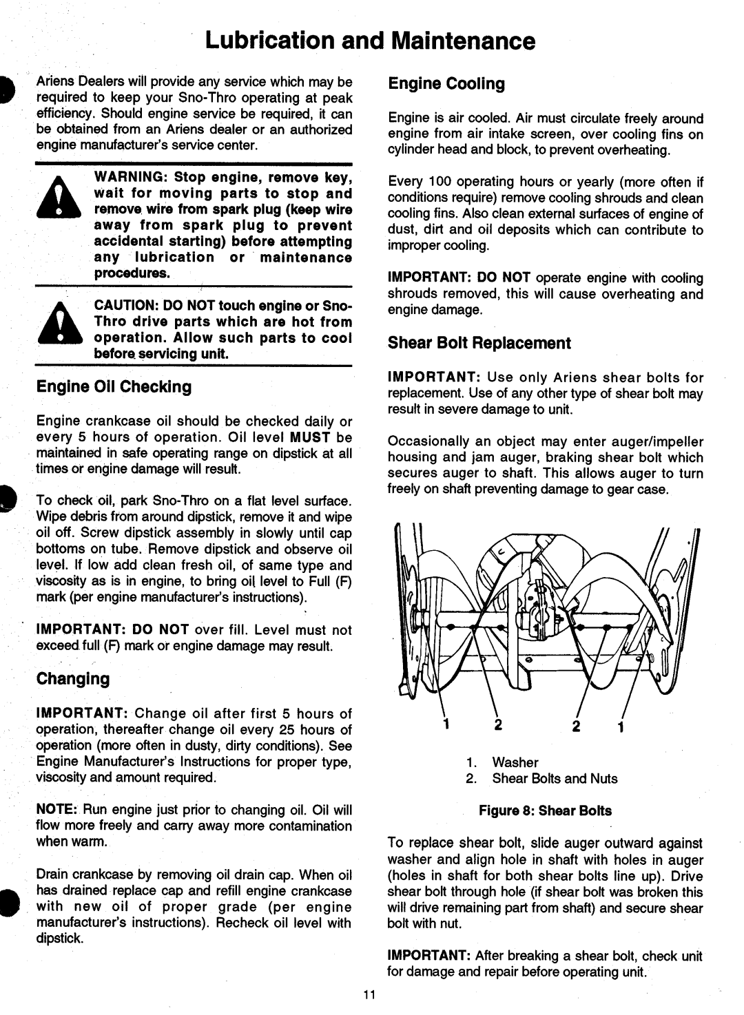 Ariens 932 manual 