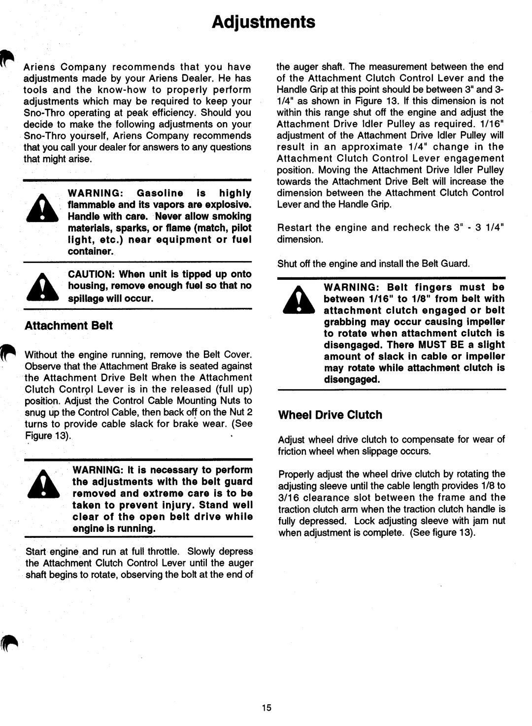 Ariens 932 manual 