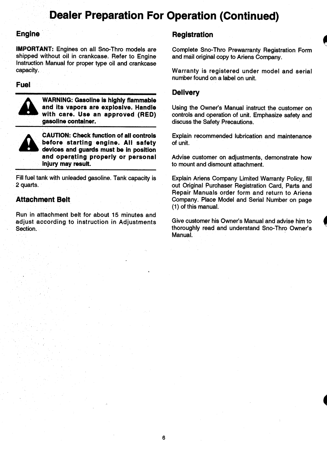 Ariens 932 manual 