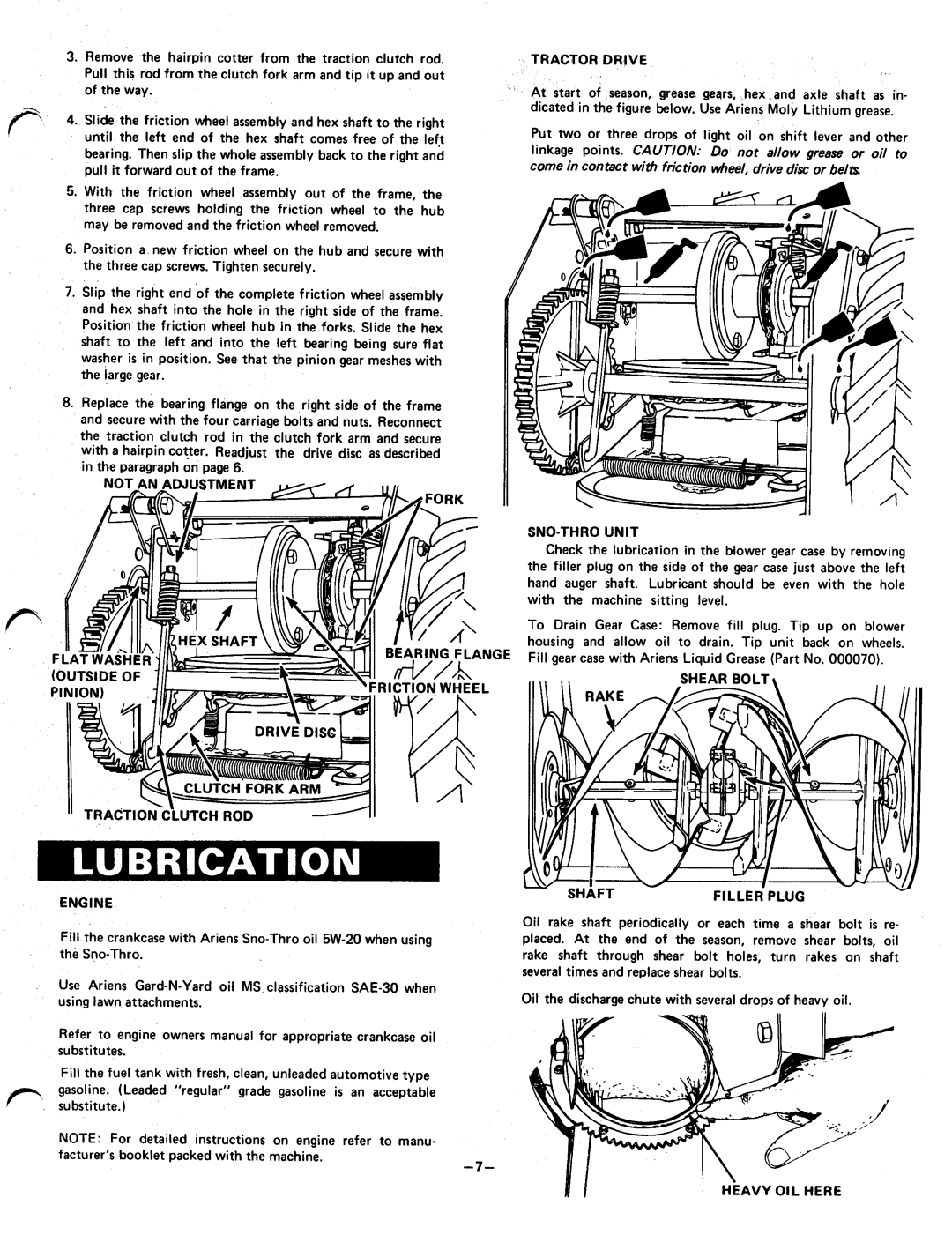 Ariens PM-32-77, 932001 - 2.7 H.P manual 