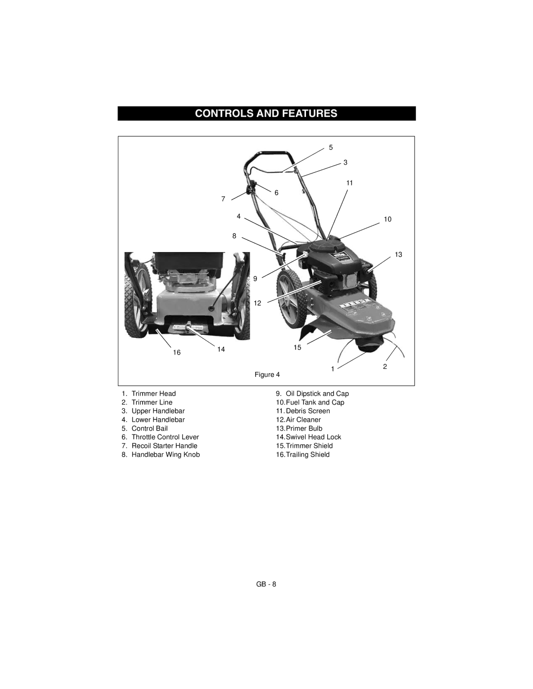 Ariens 946152 manual Controls and Features 