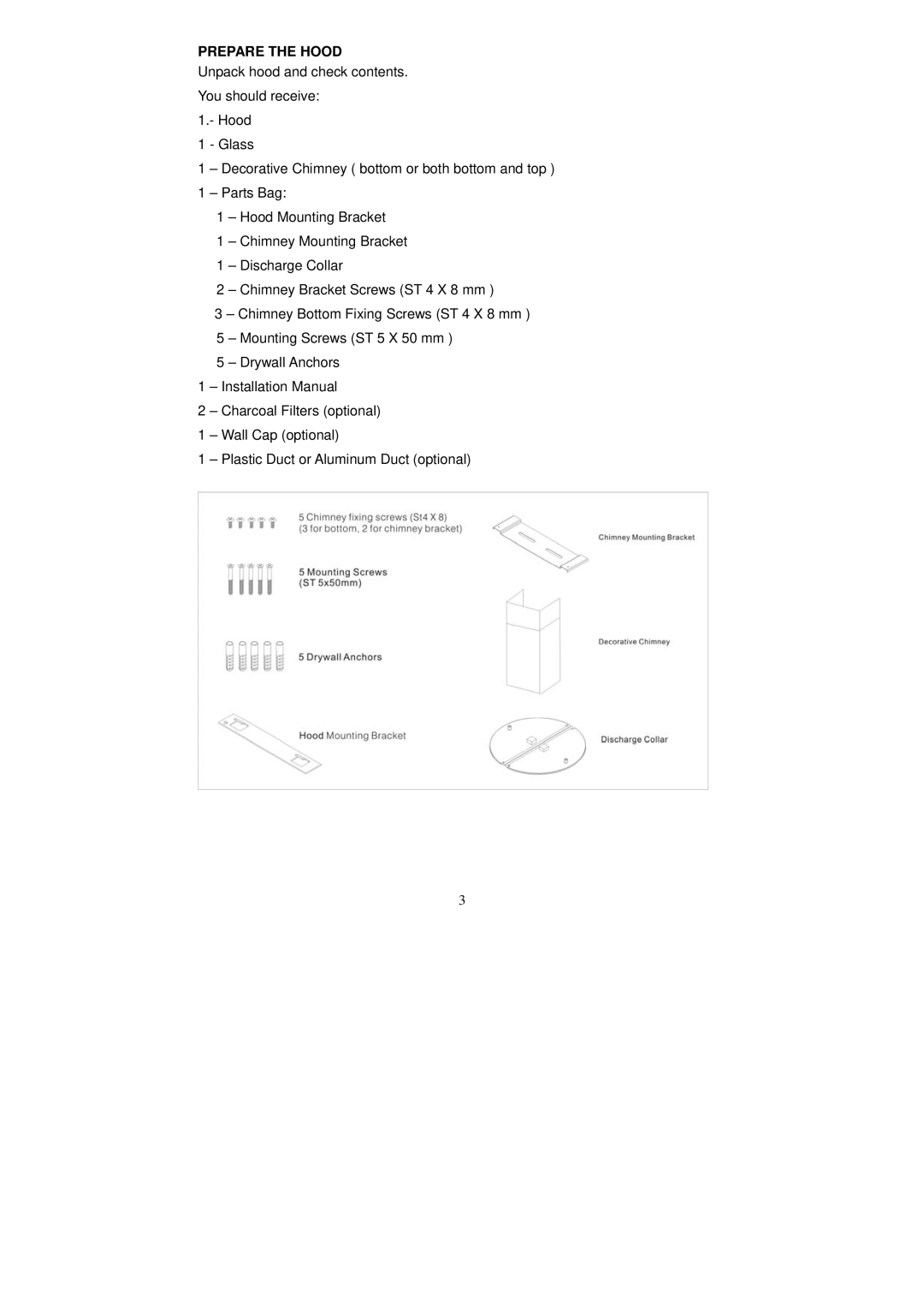 Ariens SBXC900SS, SBXC600SS instruction manual Prepare the Hood 