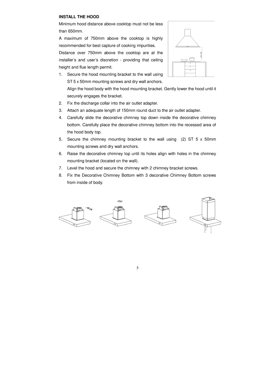 Ariens SBXC900SS, SBXC600SS instruction manual Install the Hood 