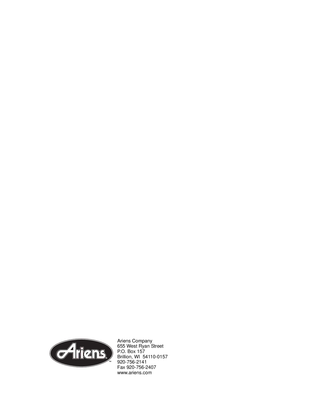 Ariens ST8526LE manual 