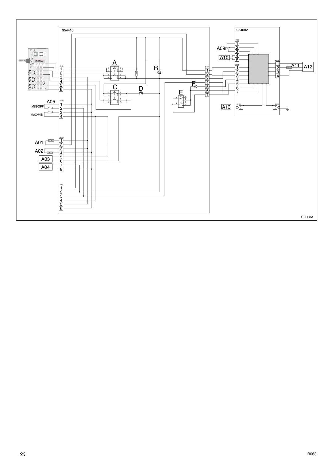 Ariston 41-116-04 installation instructions SF008A 